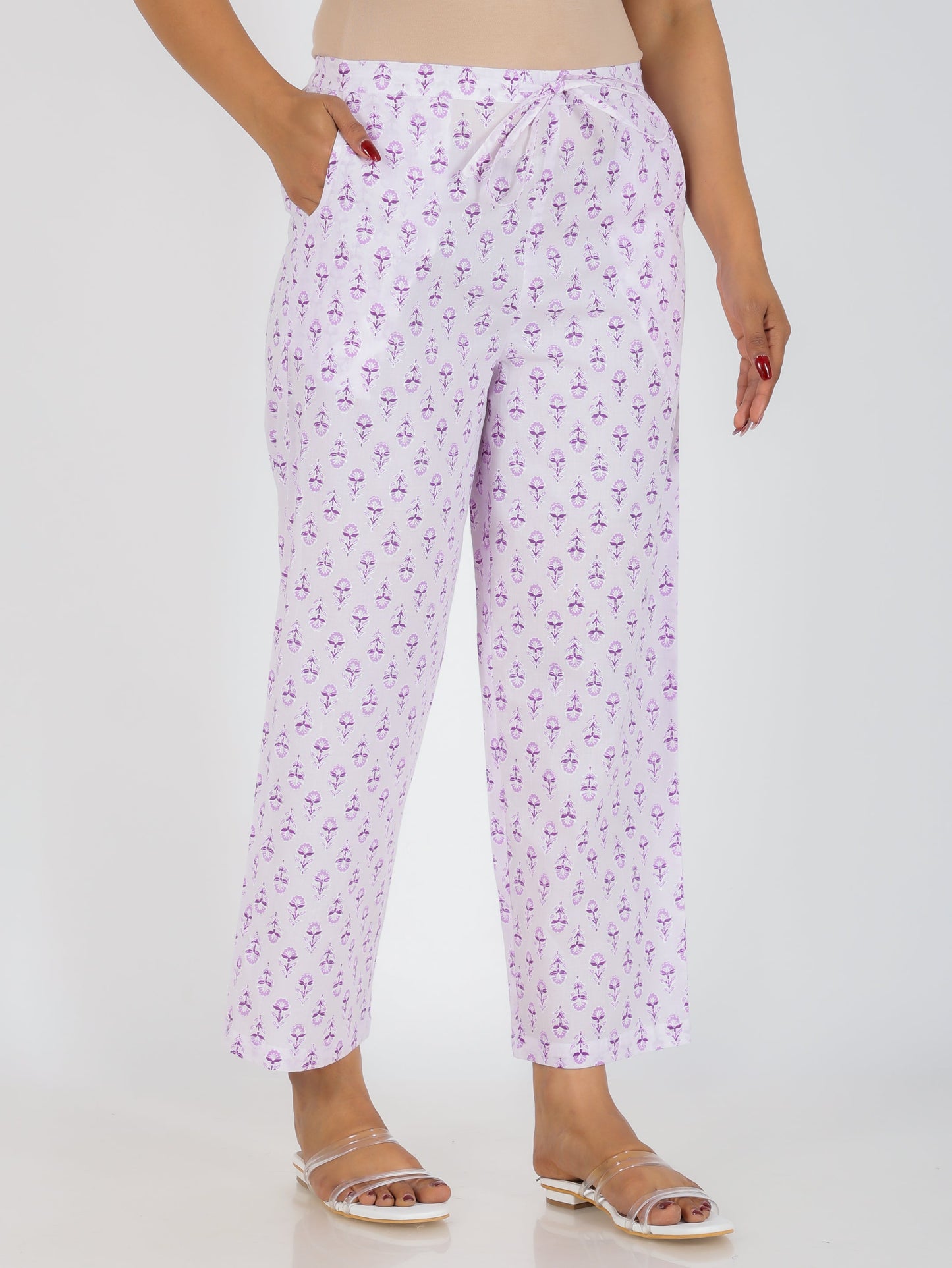 Soft Cotton Floral Pant