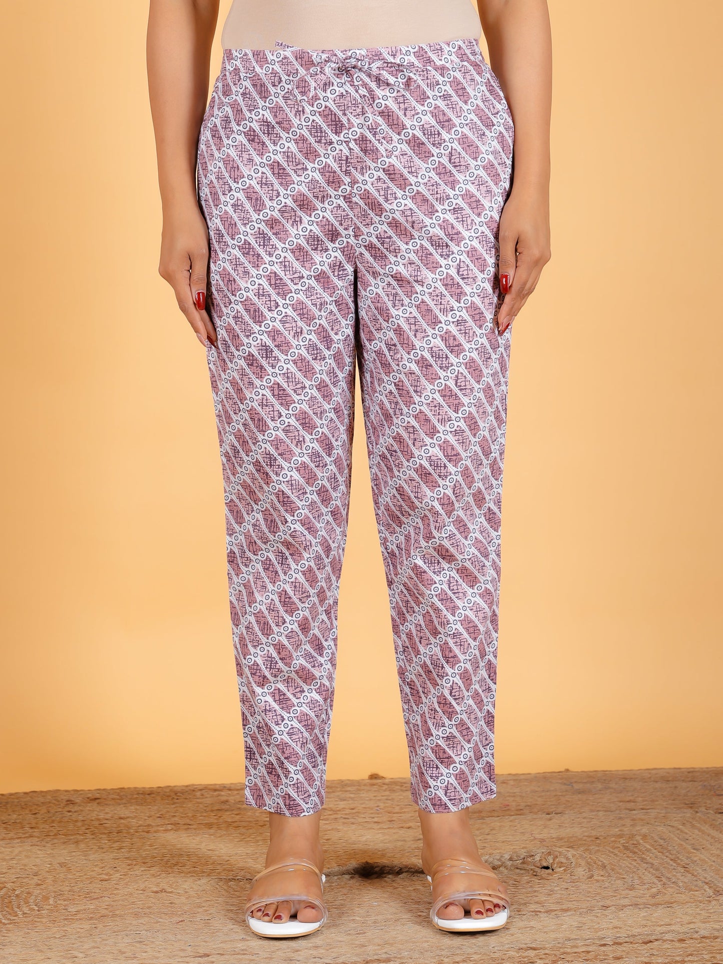 Soft Cotton Abstract Pant