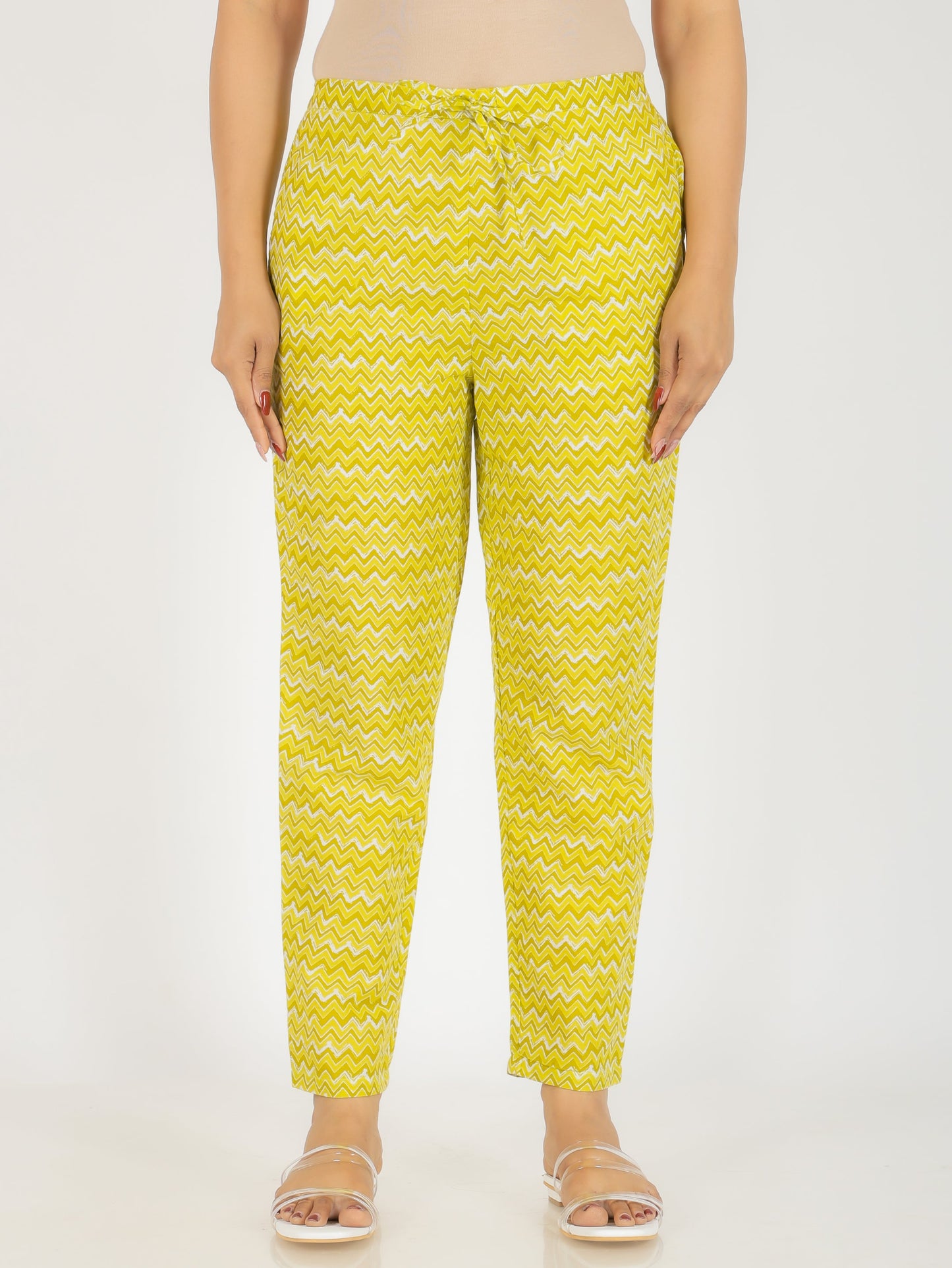 Soft Cotton Chevron Pant