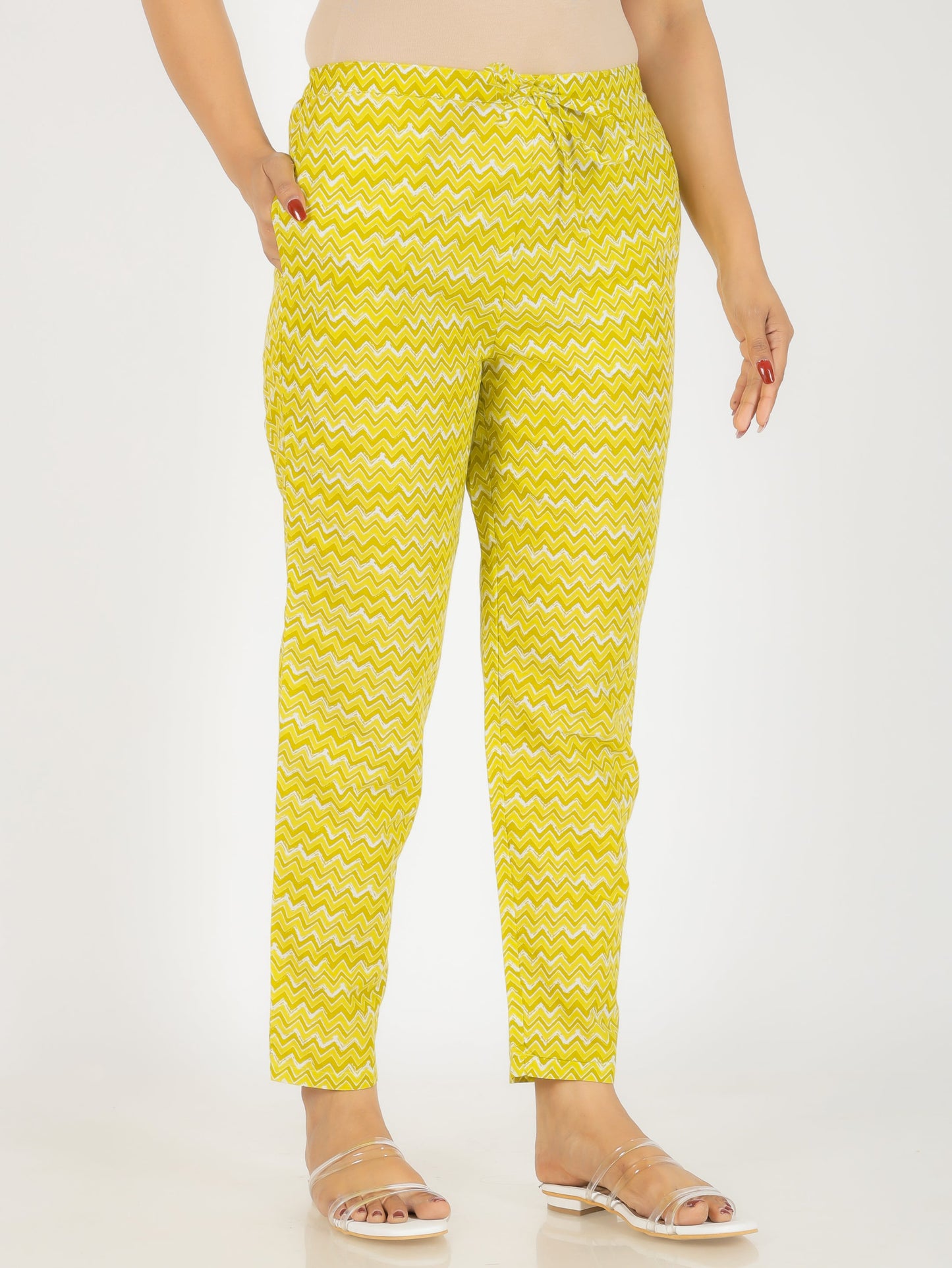 Soft Cotton Chevron Pant