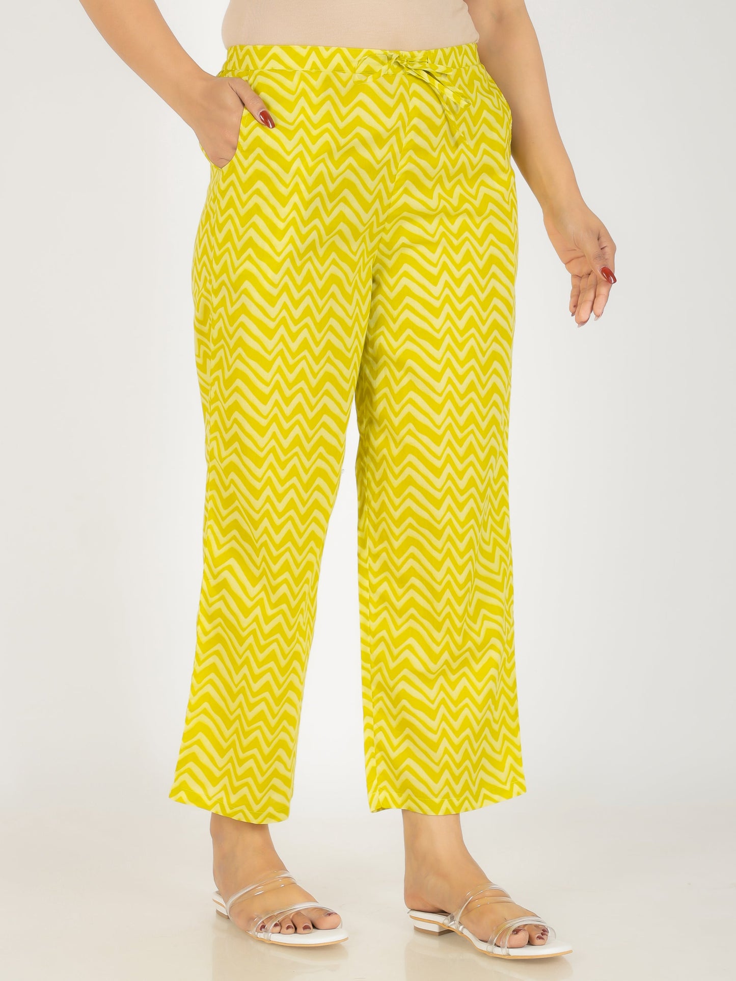 Soft Cotton Chevron Pant