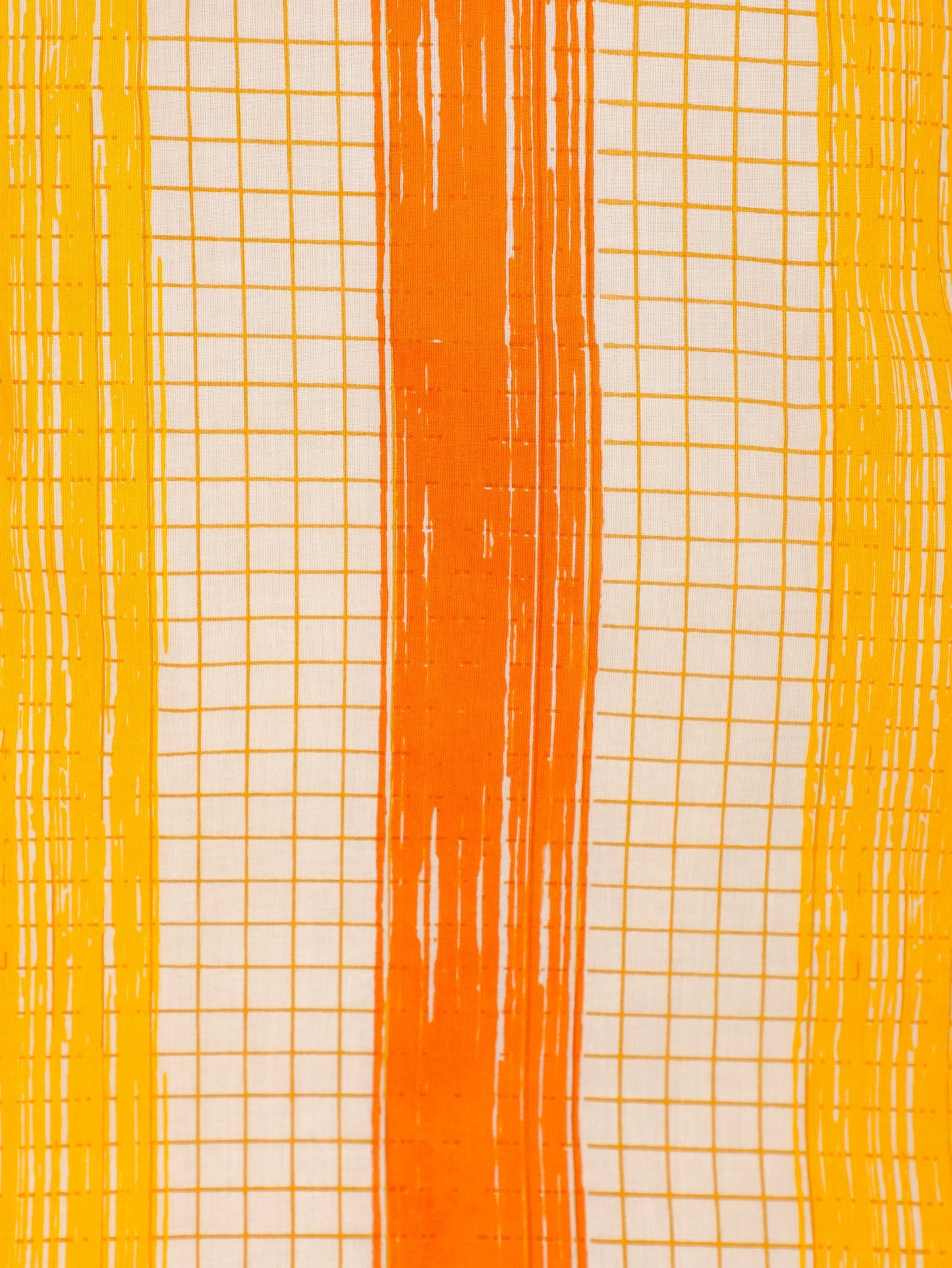 Soft Cotton Striped Straight Yellow Kurta
