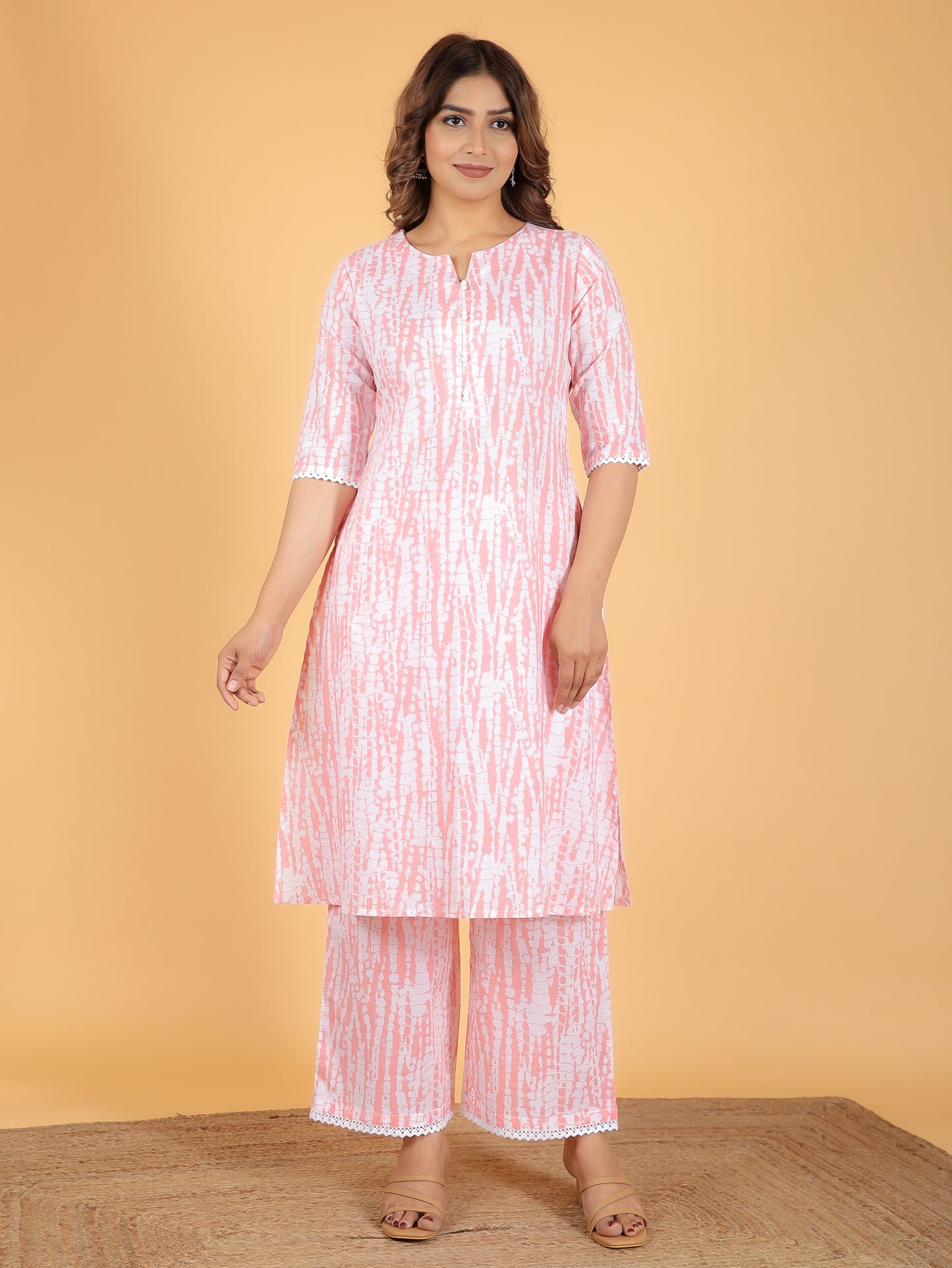 Soft Cotton Tie-Dye Kurta