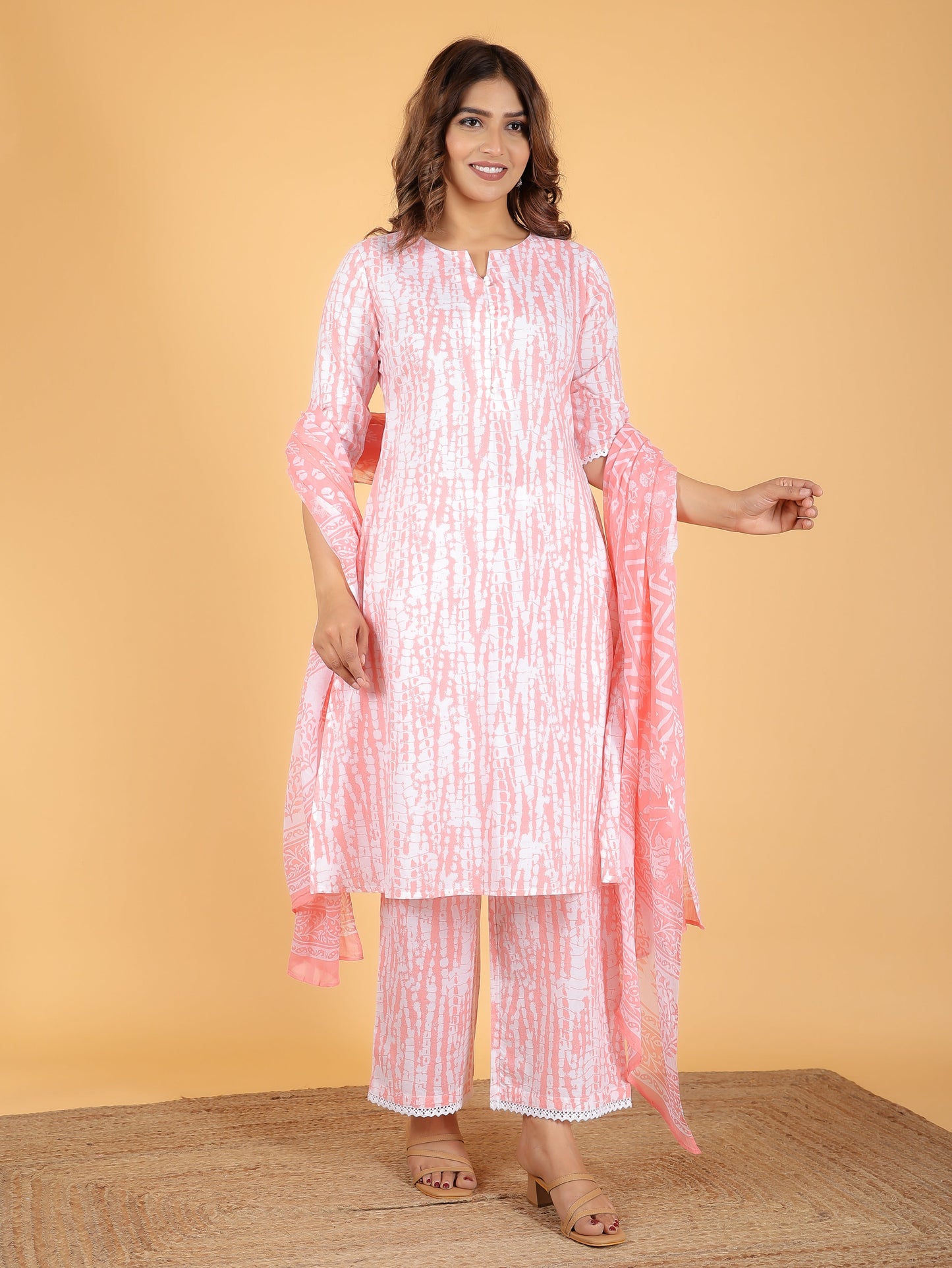 Soft Cotton Tie-Dye Kurta