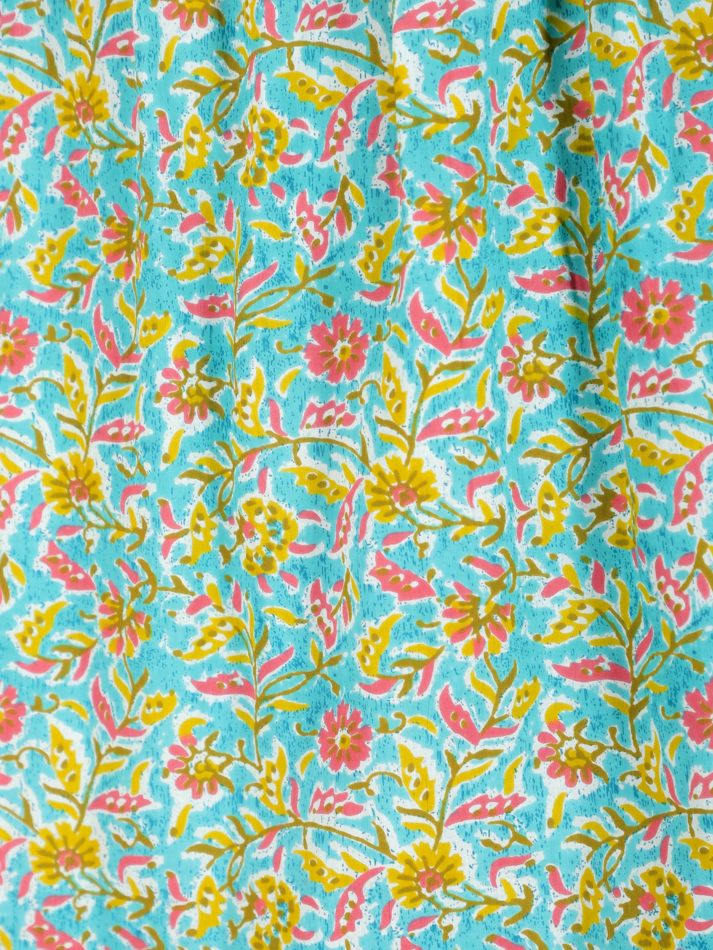 Soft Cotton Floral Kurta