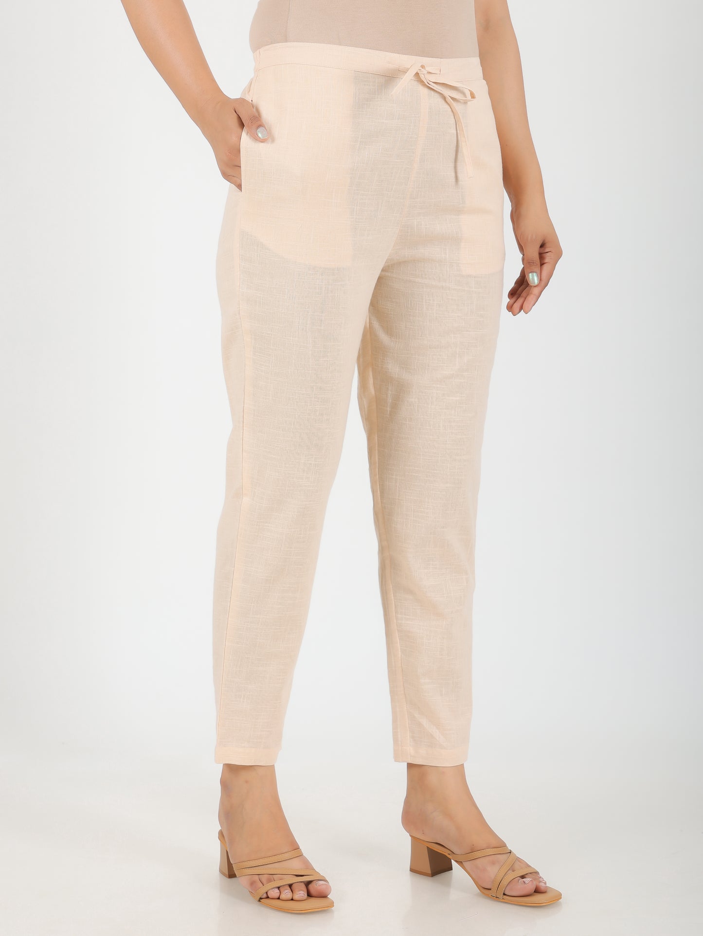 Khadi Cotton Solid Pant