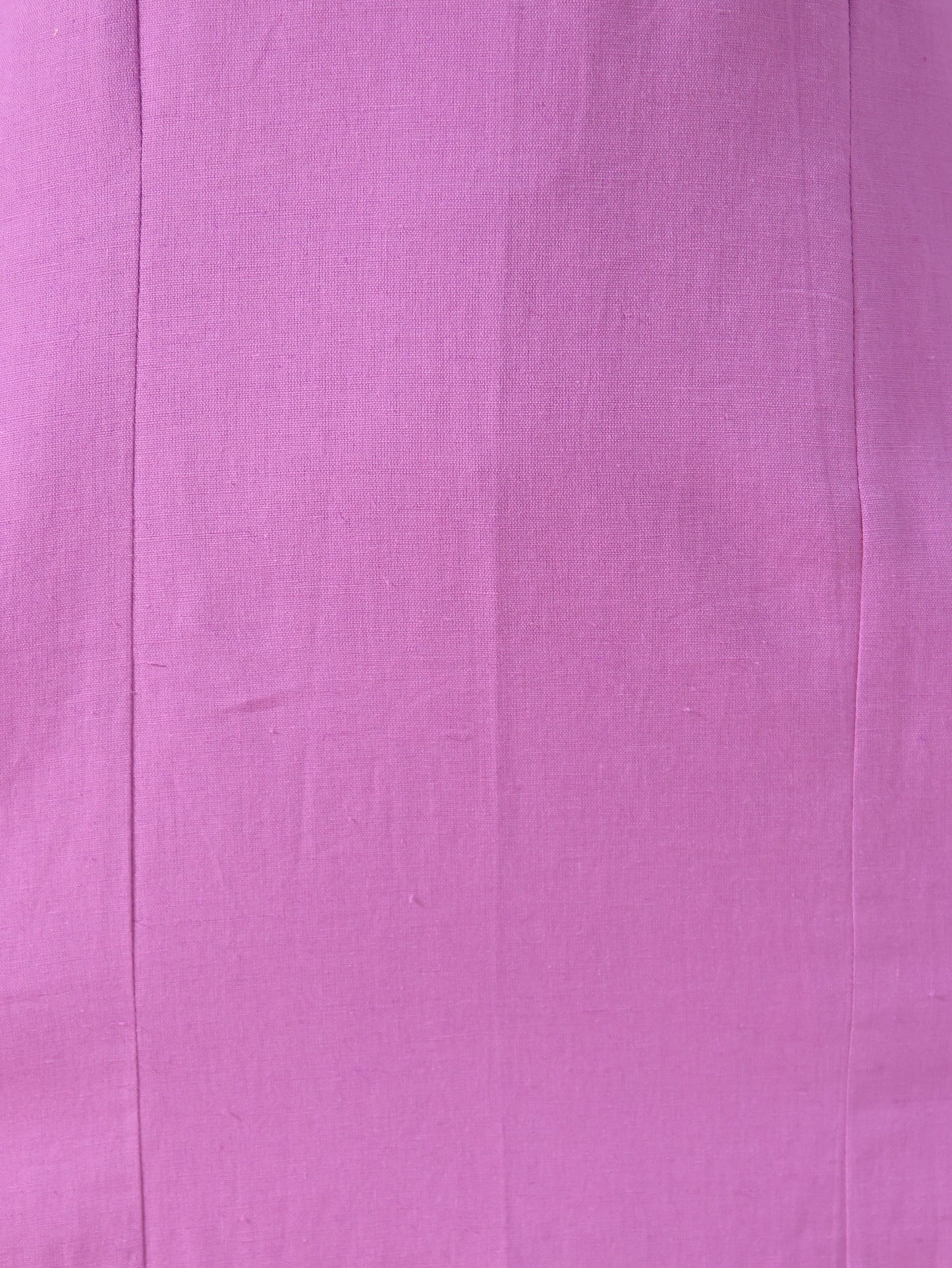 Embroidered Linen Cotton Solid Panelled Purple Kurta