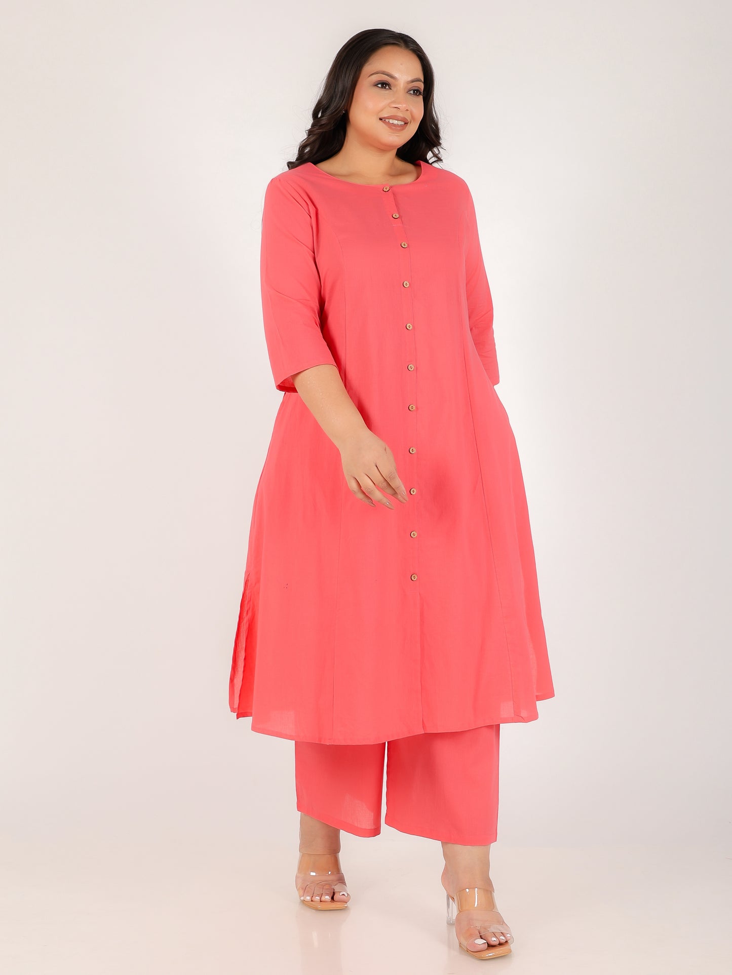 Soft Cotton Solid Kurta