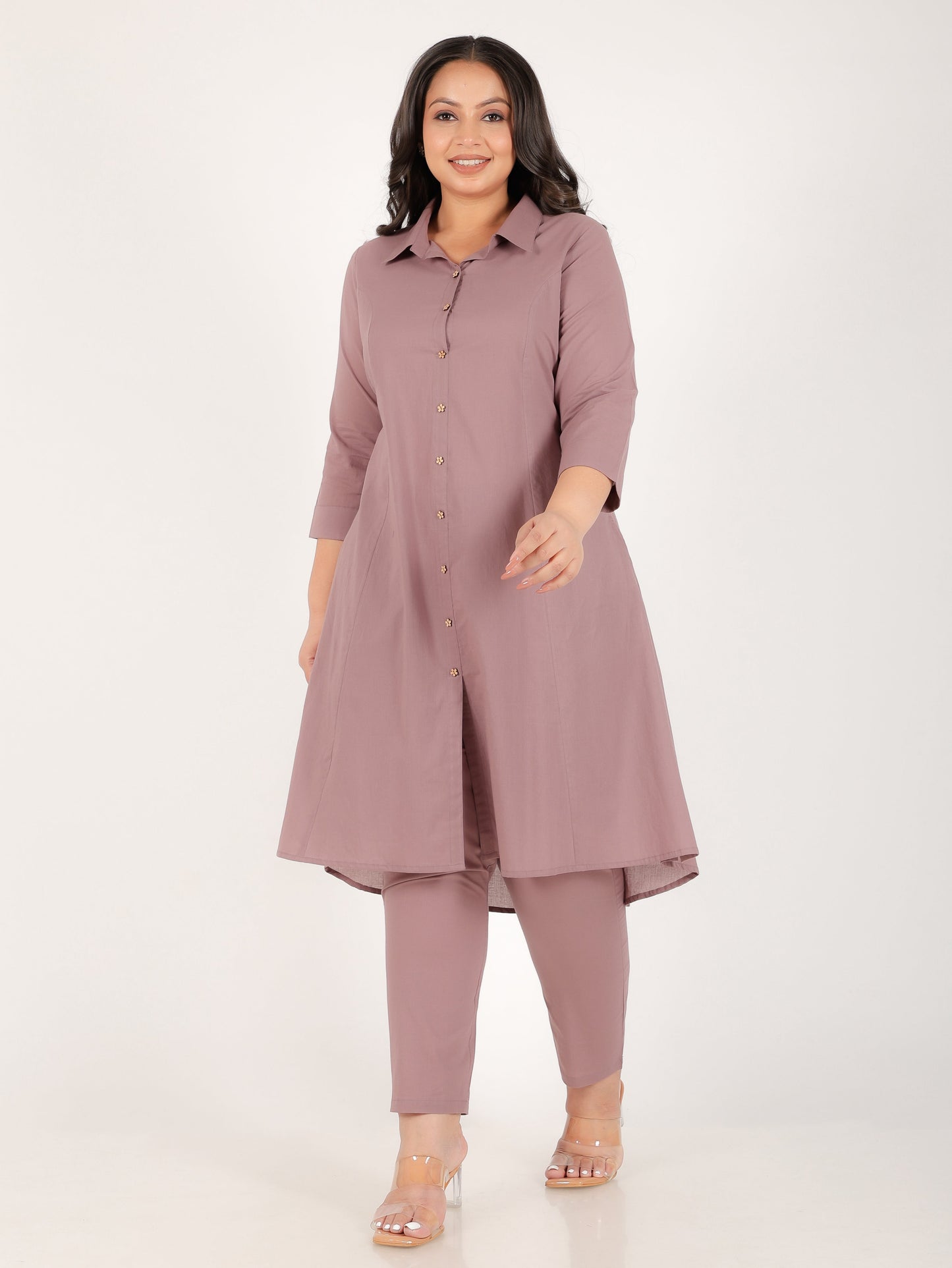 Soft Cotton Solid Kurta