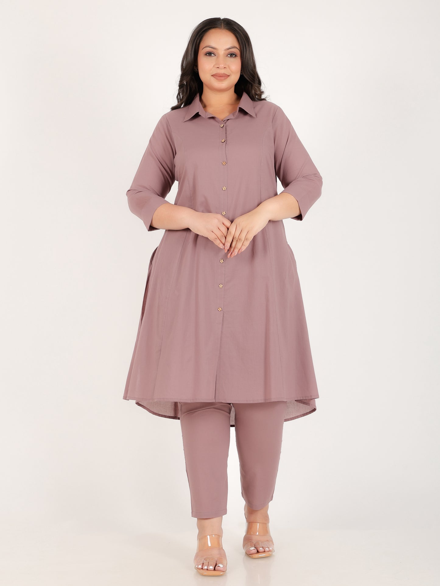 Soft Cotton Solid Kurta