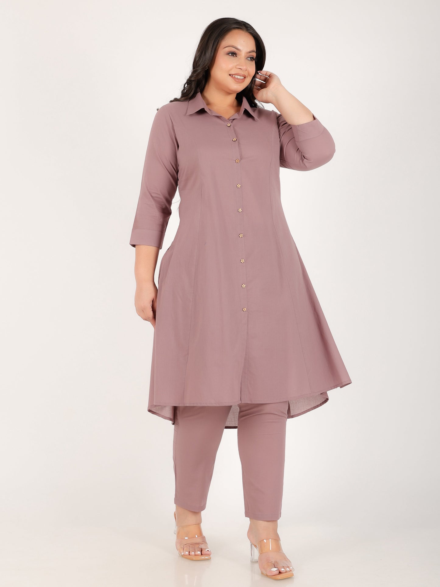 Soft Cotton Solid Kurta