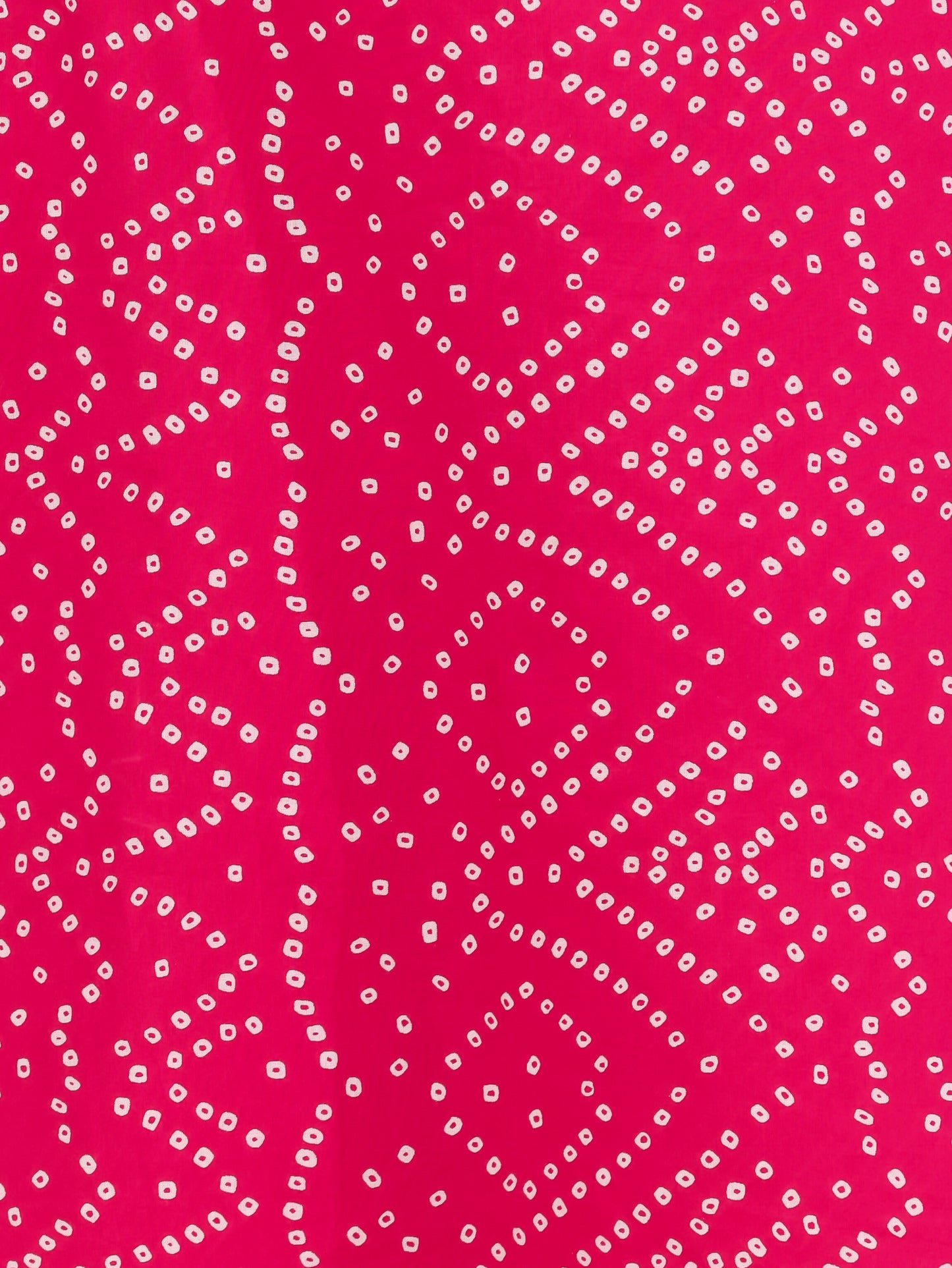 Embroidered Soft Cotton Bandhani Straight Pink Kurta