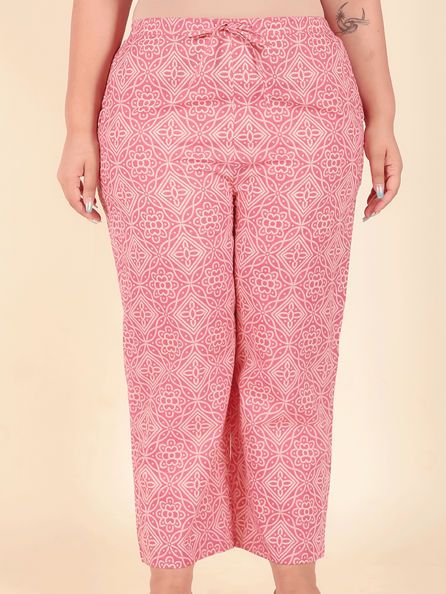 Soft Cotton Bandhani Pant