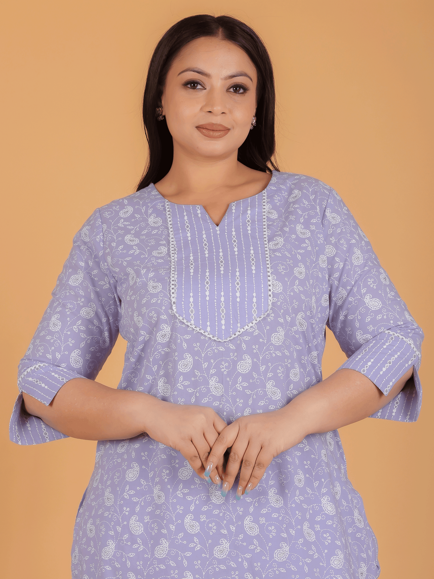 Soft Cotton Paisley Kurta