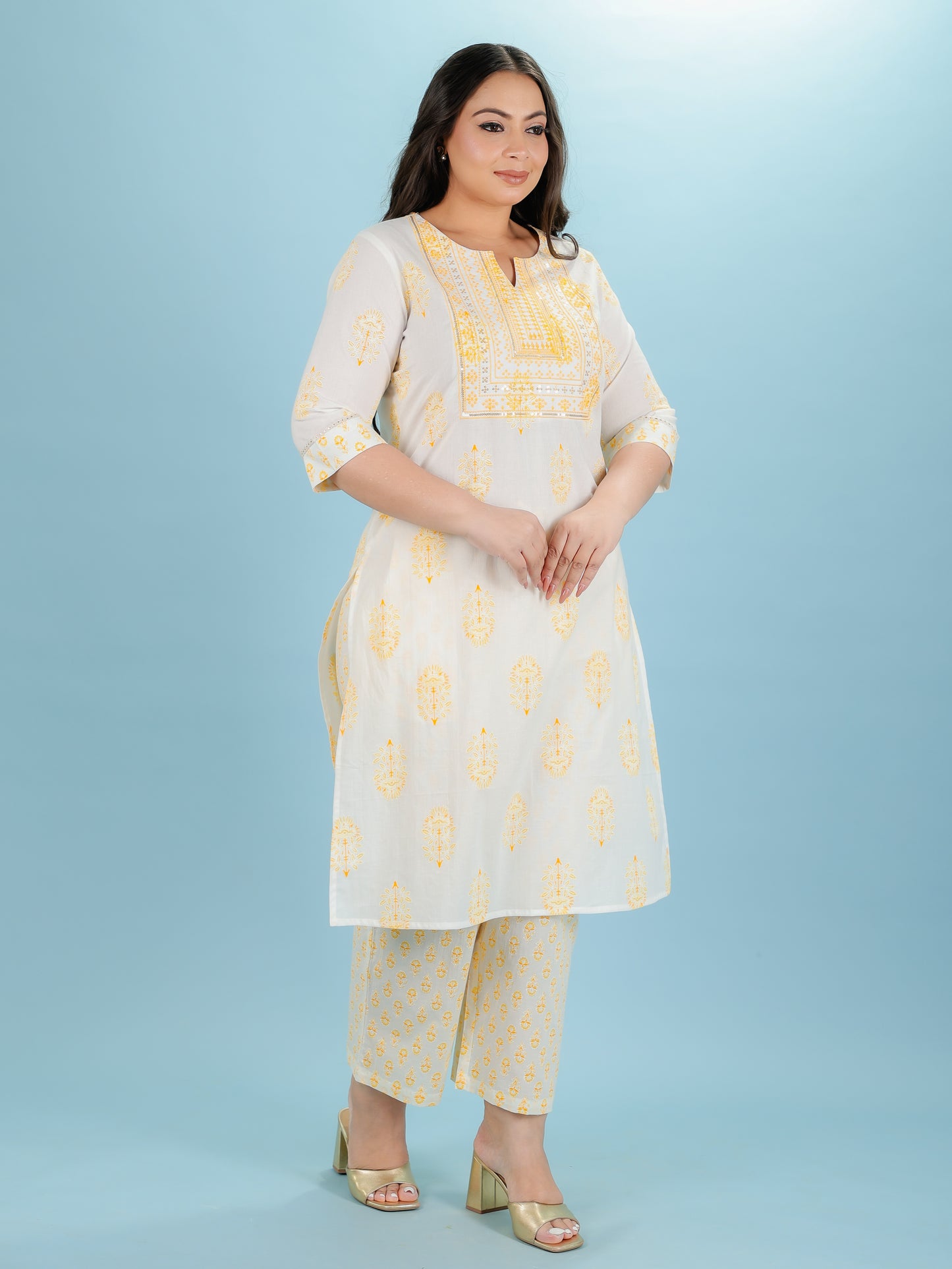 Soft Cotton Butti Kurta