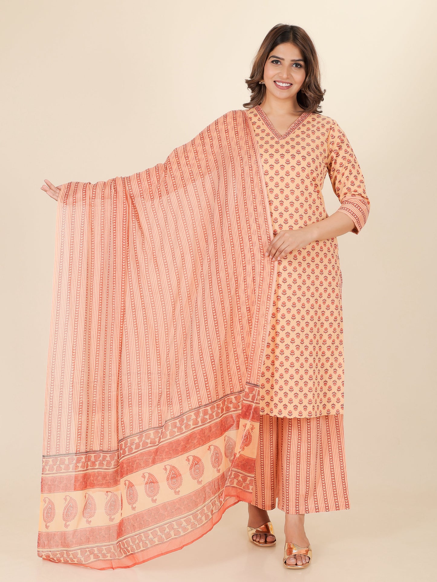 Voile Cotton Tribal Dupatta