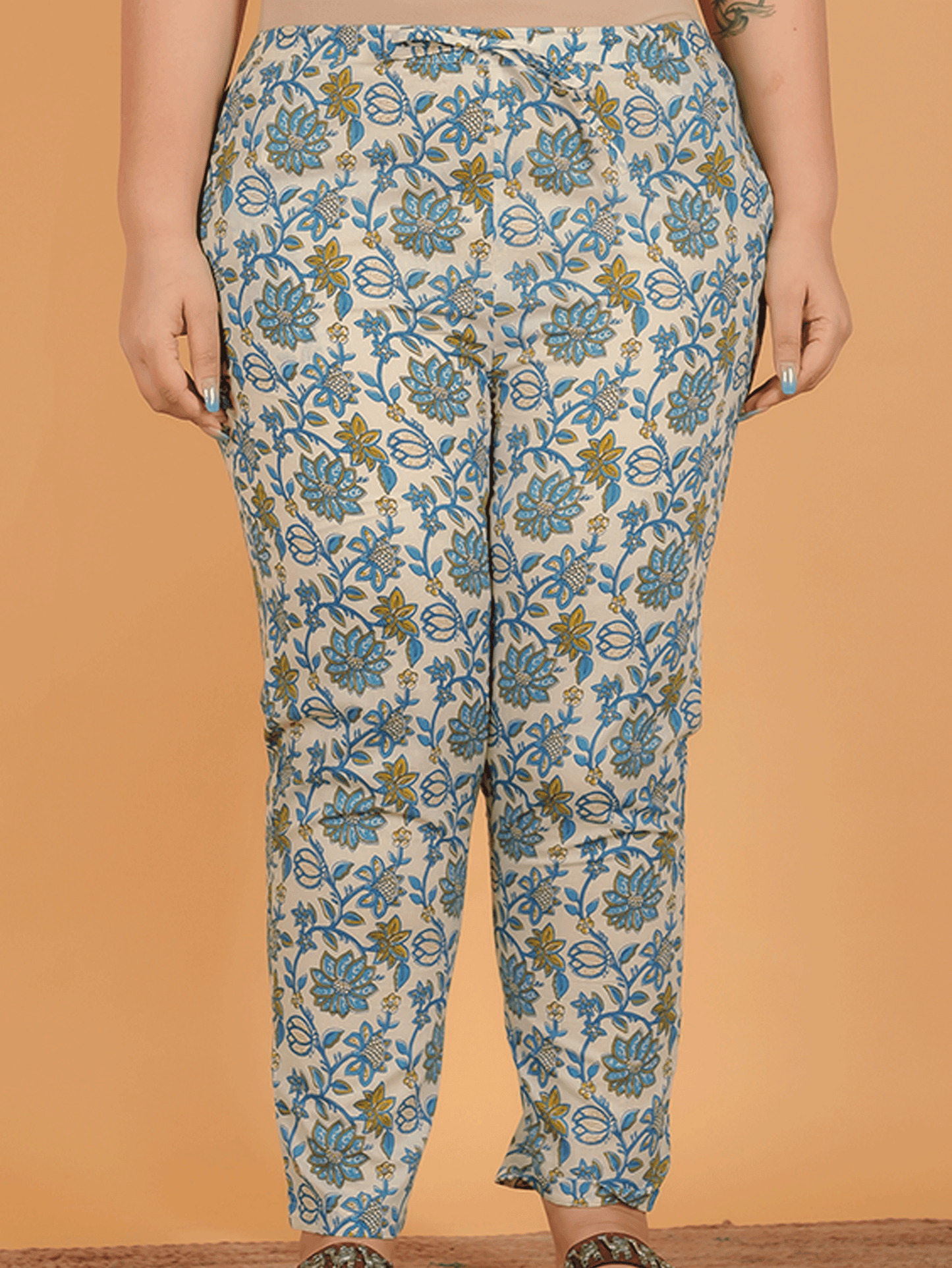 Soft Cotton Floral Pant