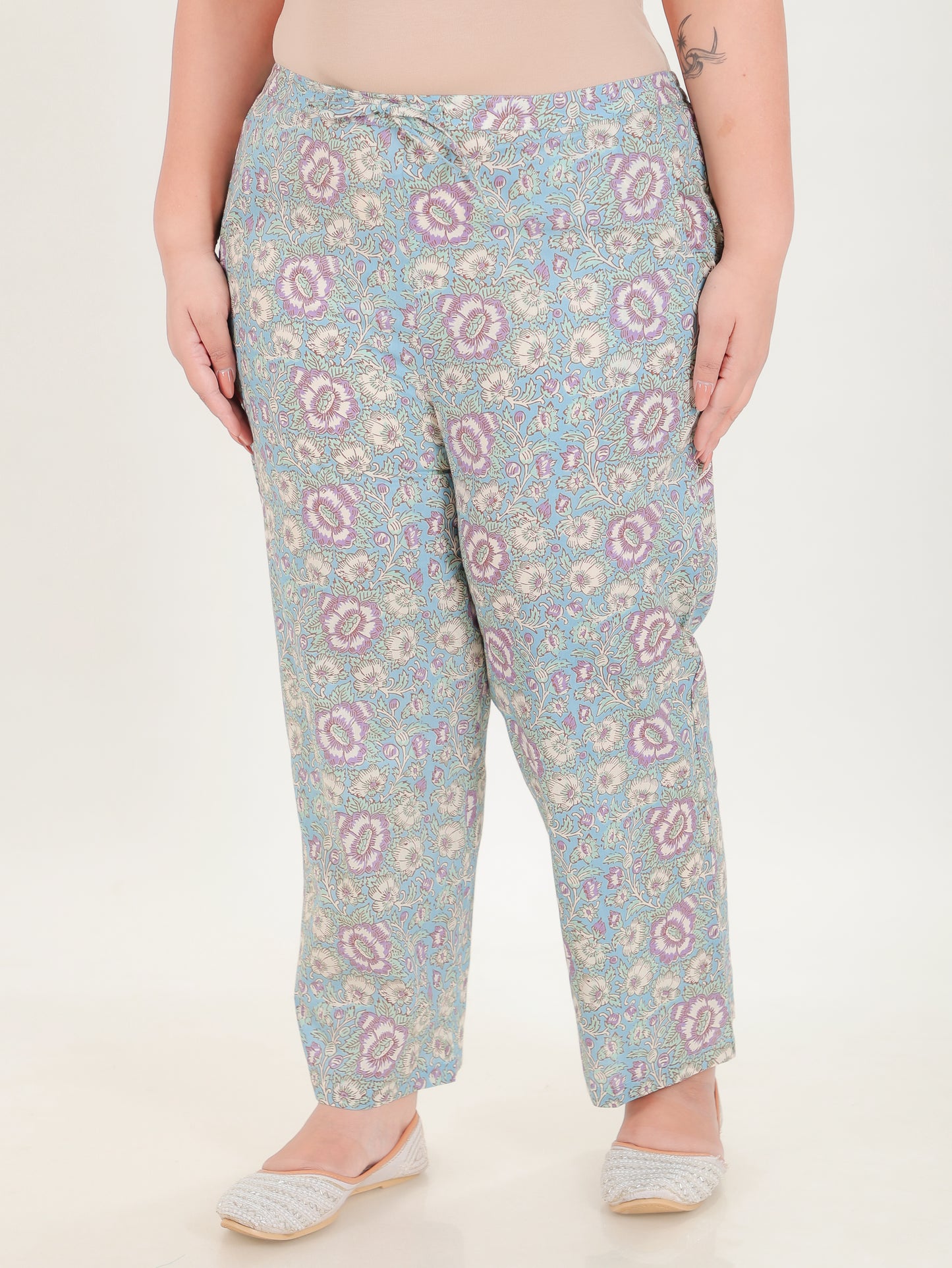 Soft Cotton Floral Pant