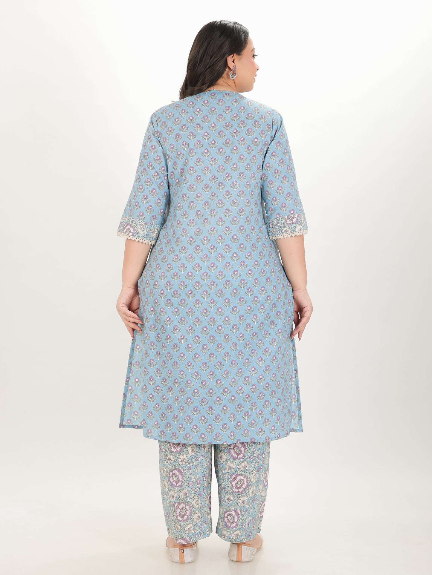 Soft Cotton Block Kurta