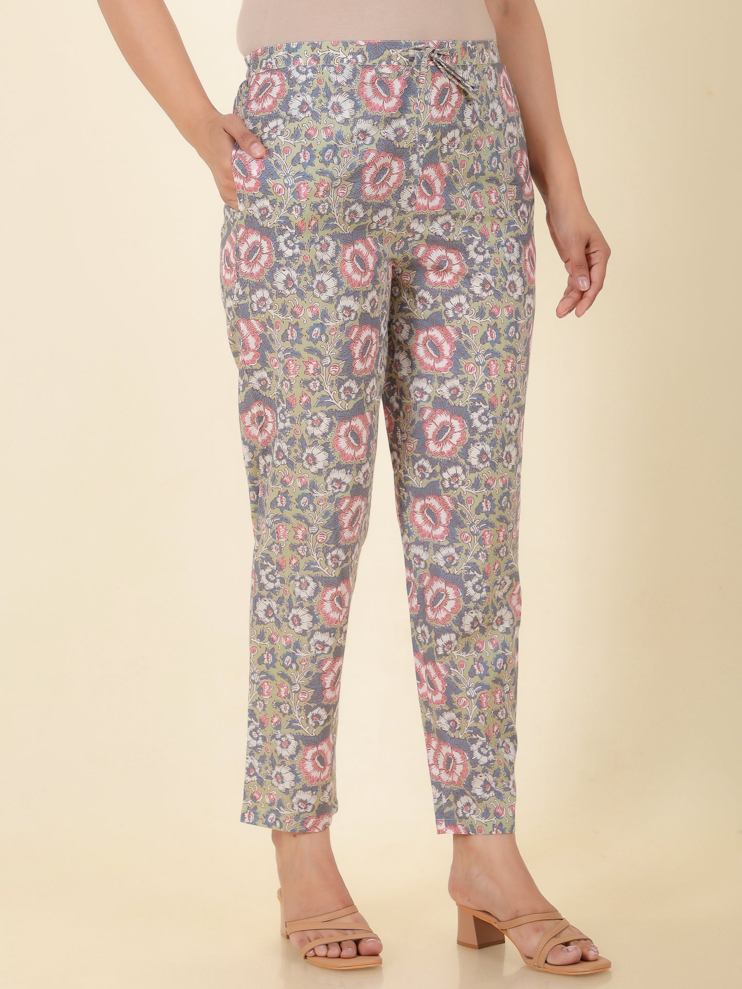 Soft Cotton Floral Pant