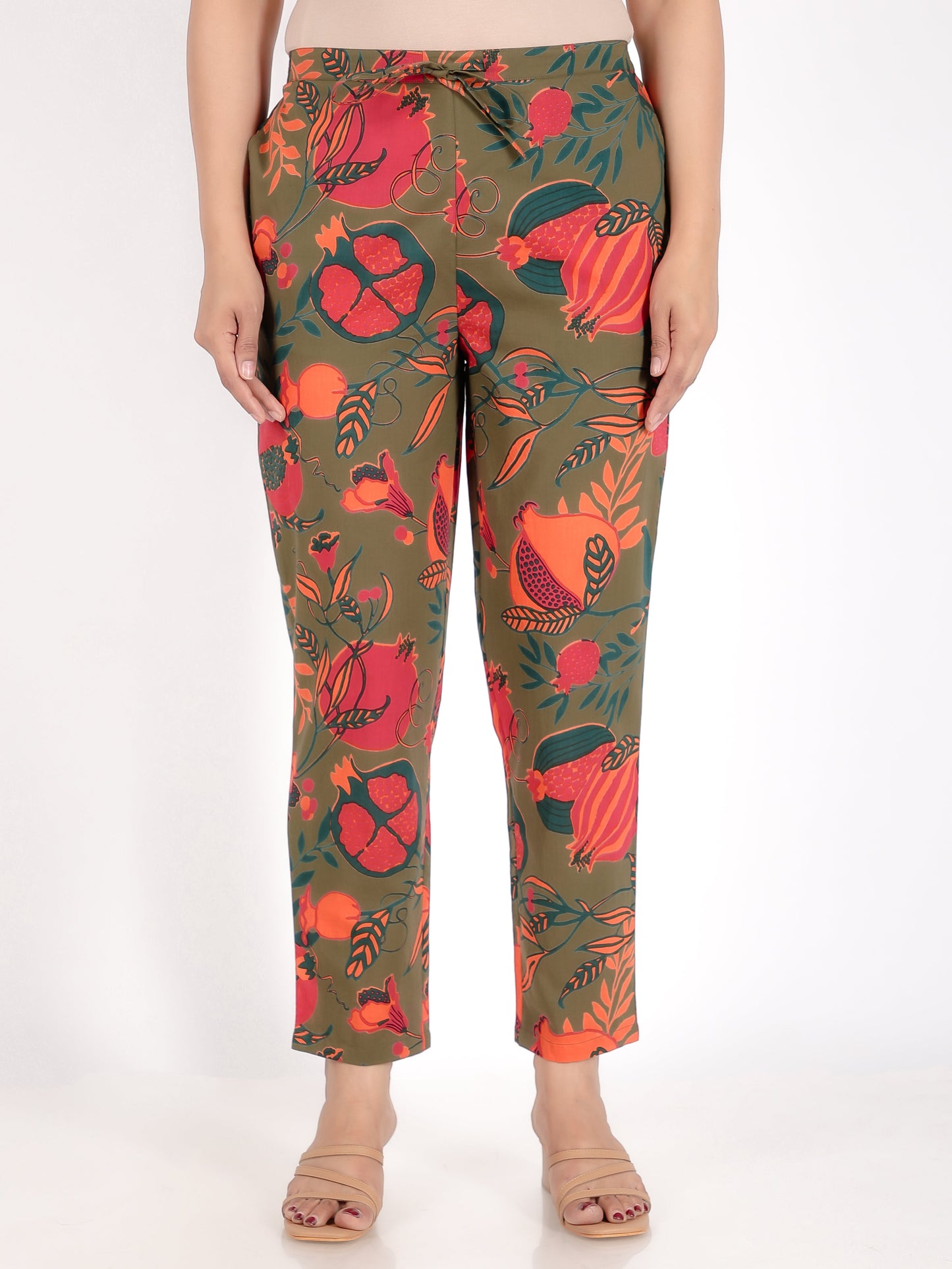 Soft Cotton Foliage Pant