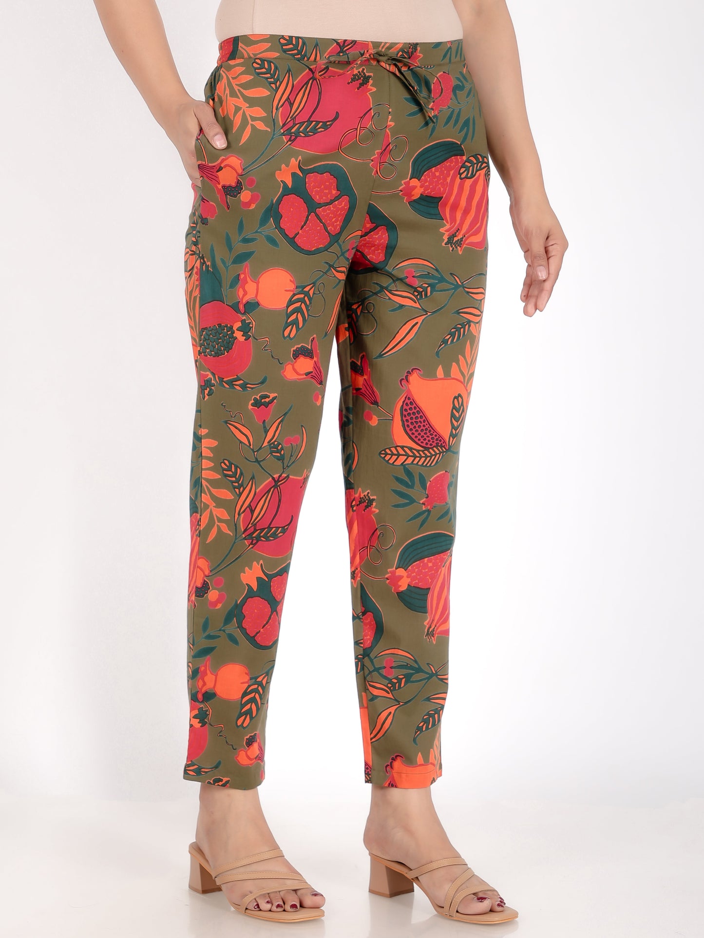 Soft Cotton Foliage Pant