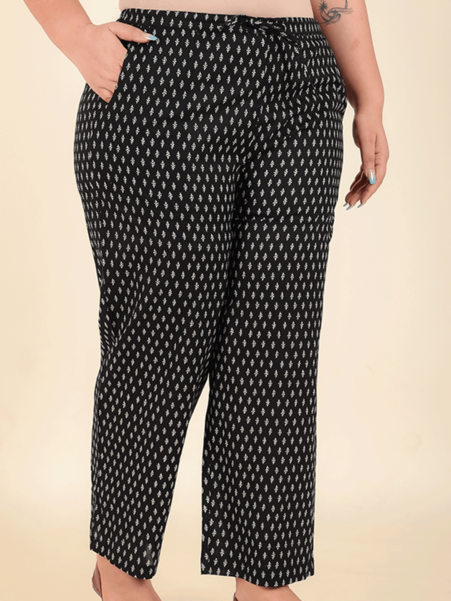 Soft Cotton Floral Pant