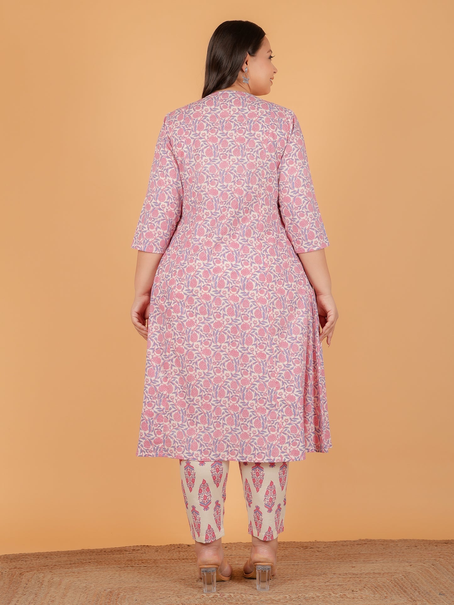 Soft Cotton Floral Kurta