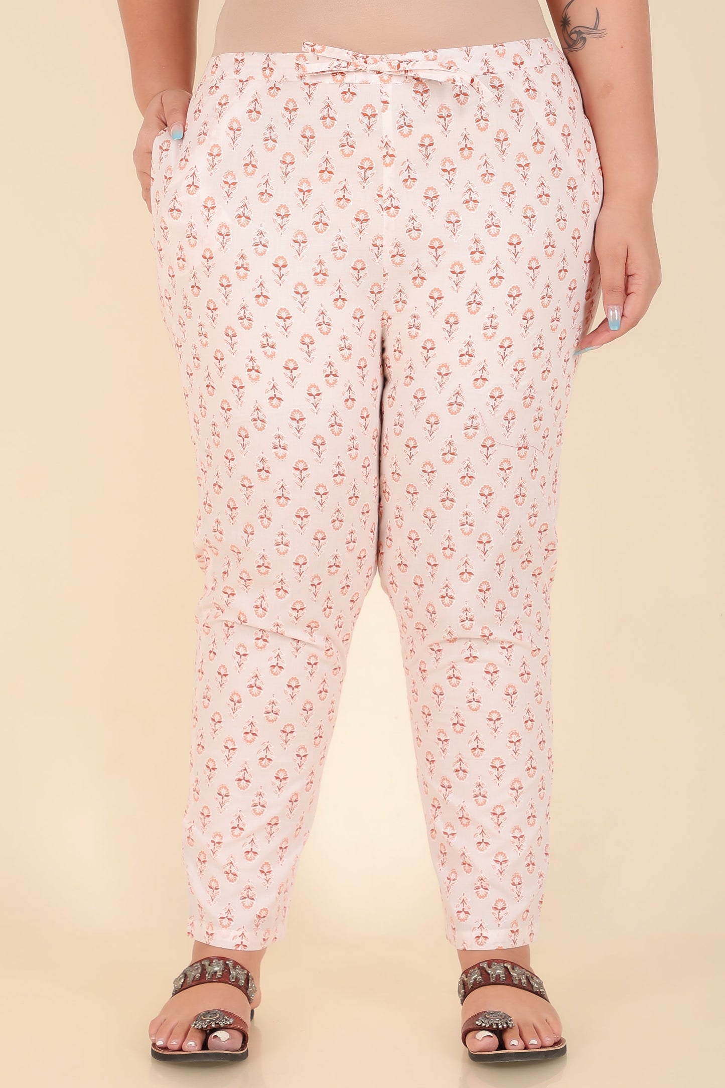 Soft Cotton Floral Pant