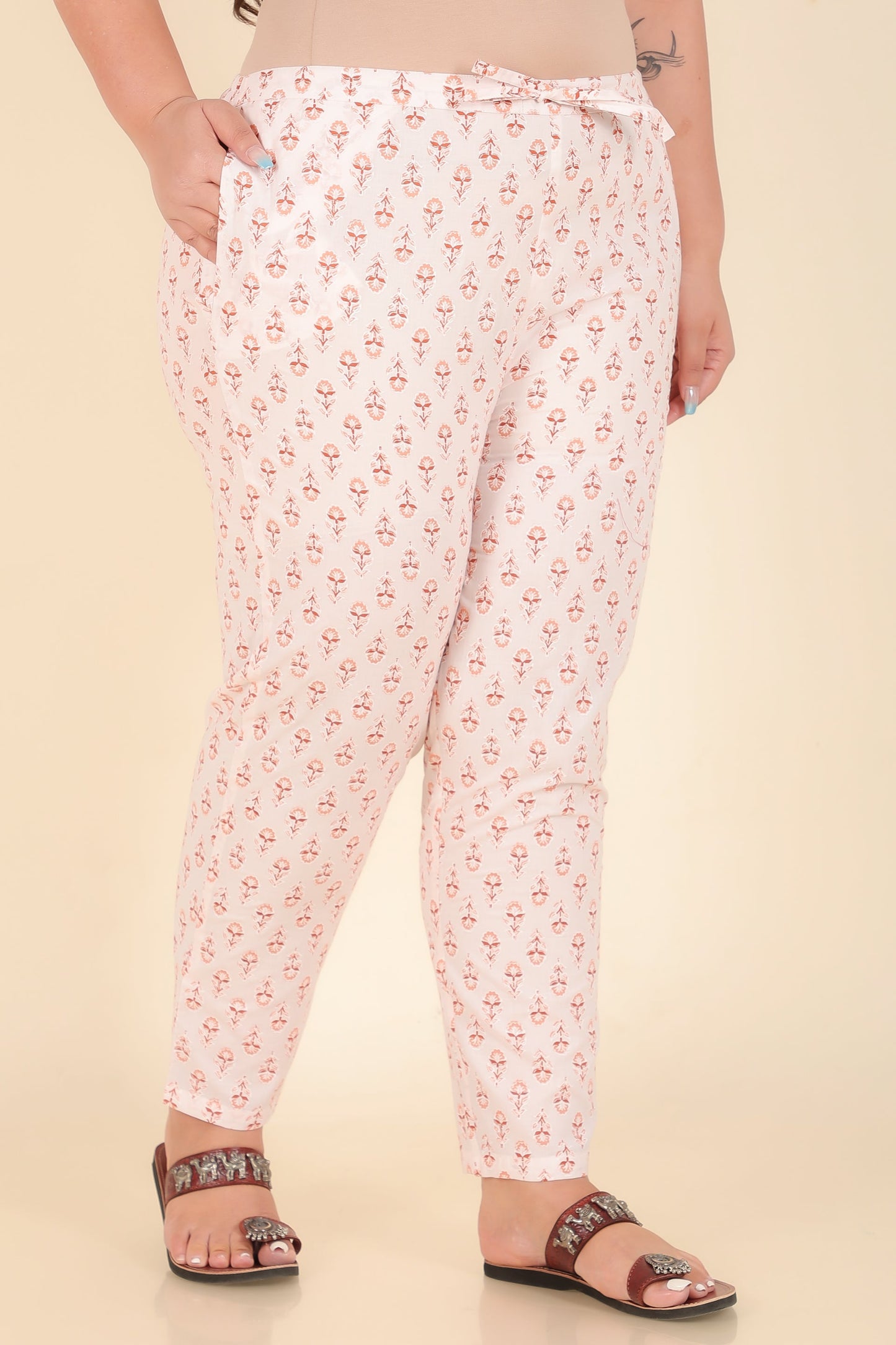 Soft Cotton Floral Pant