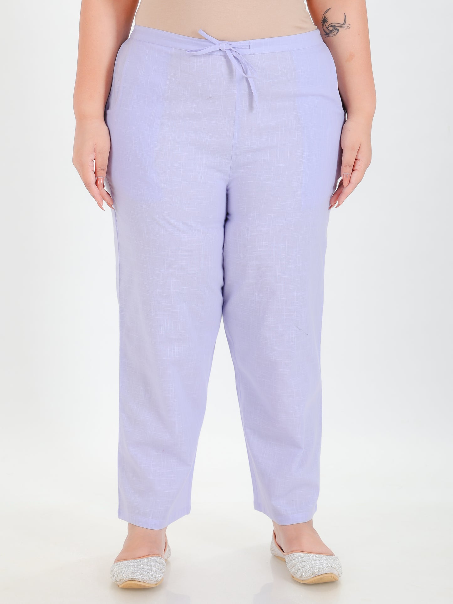 Khadi Cotton Solid Pant