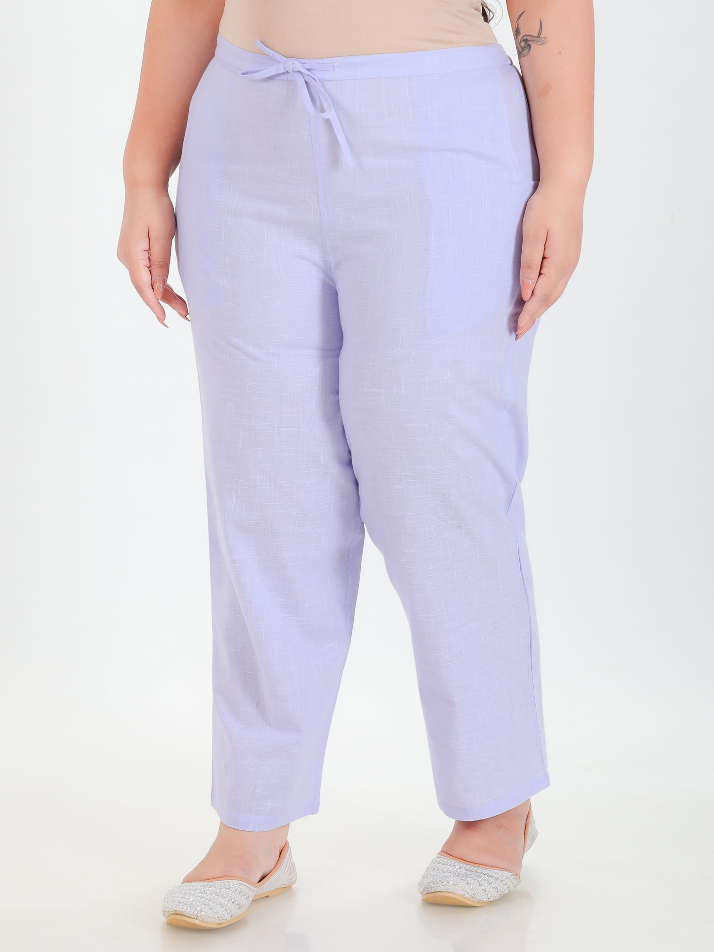 Khadi Cotton Solid Pant