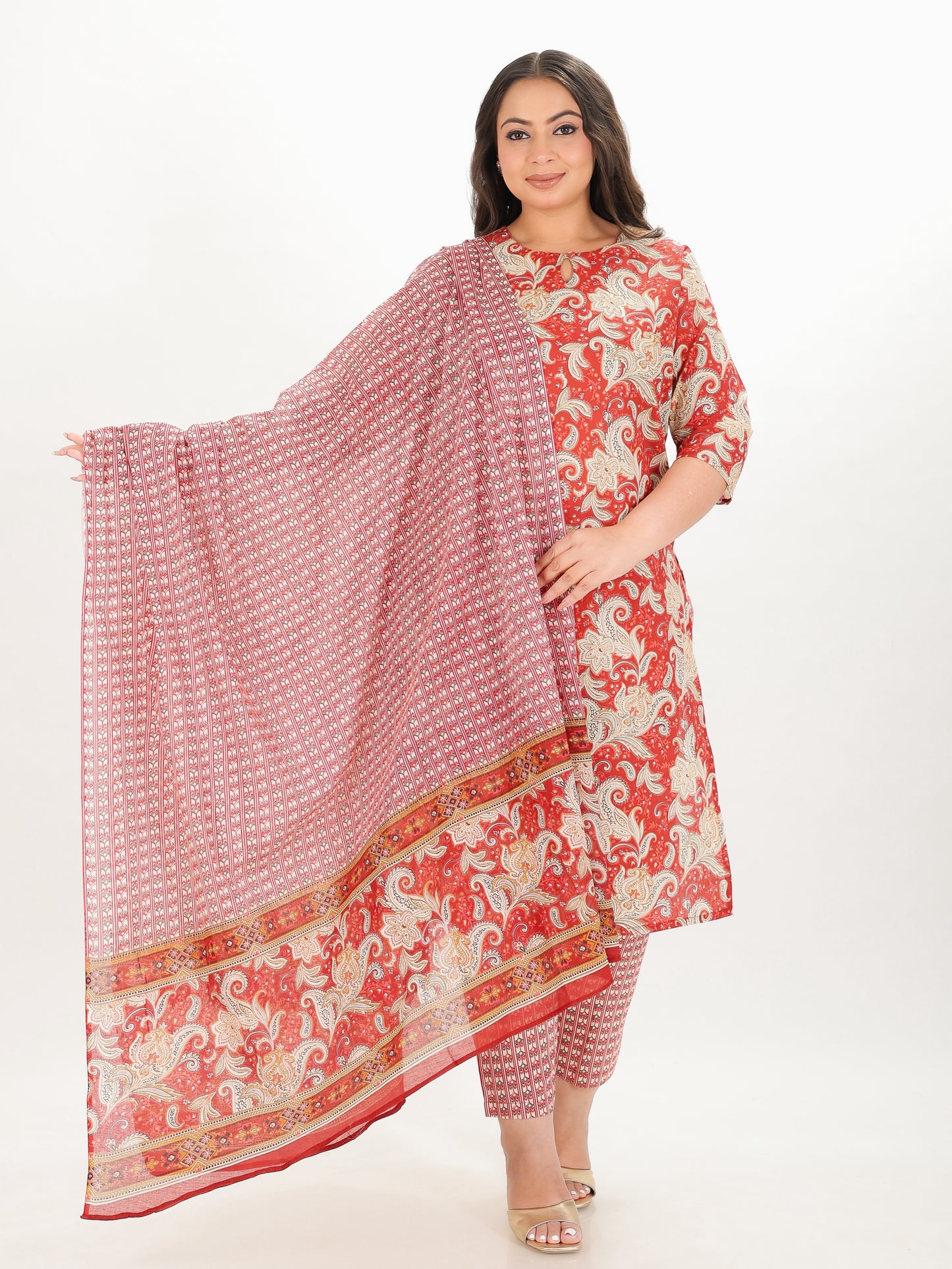 Soft Cotton Striped Dupatta