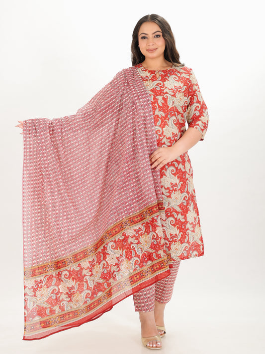 Soft Cotton Striped Dupatta