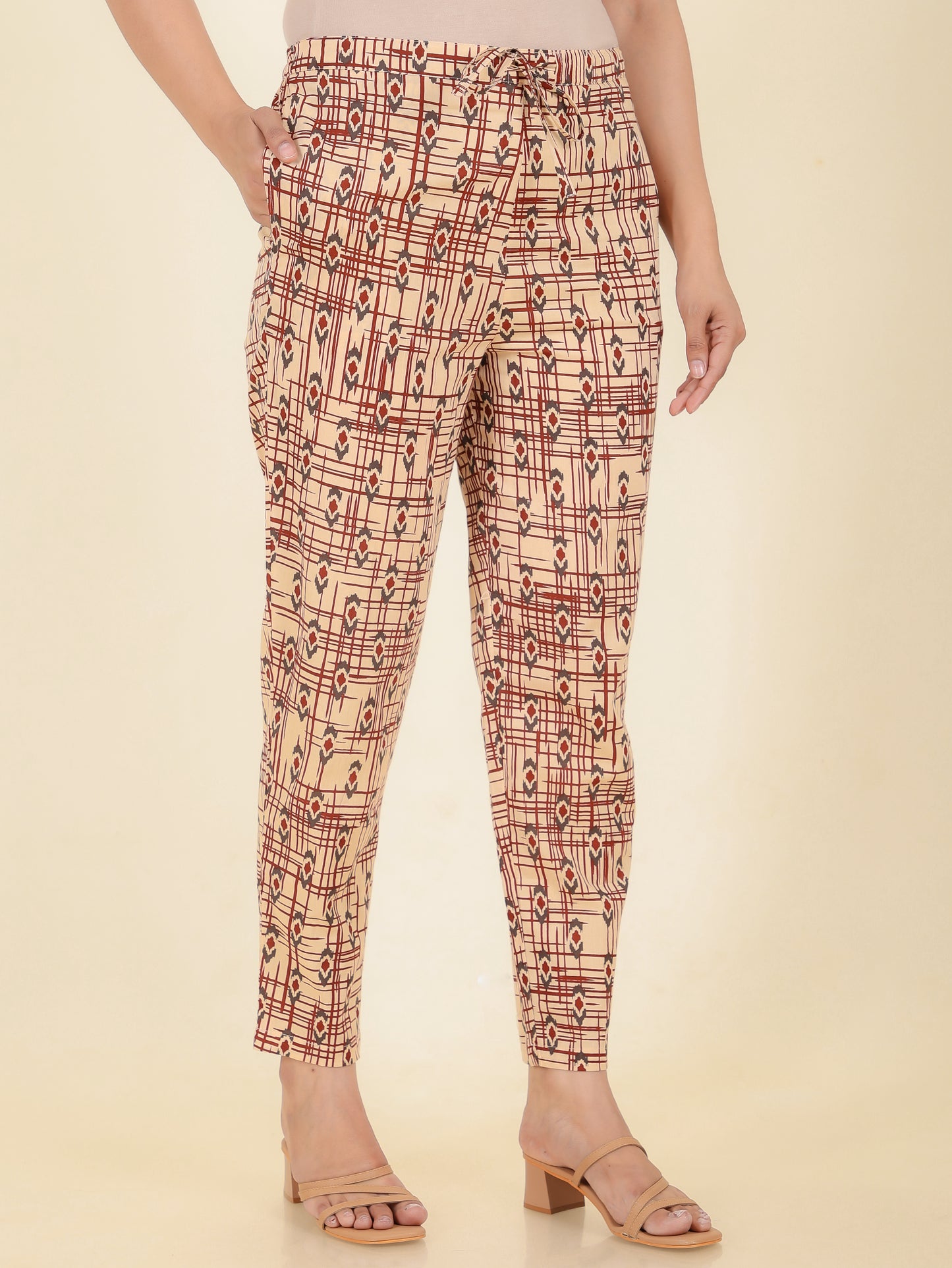 Soft Cotton Ikat Pant