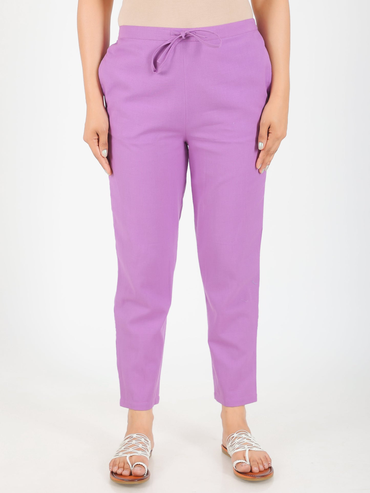 Linen Cotton Solid Pant