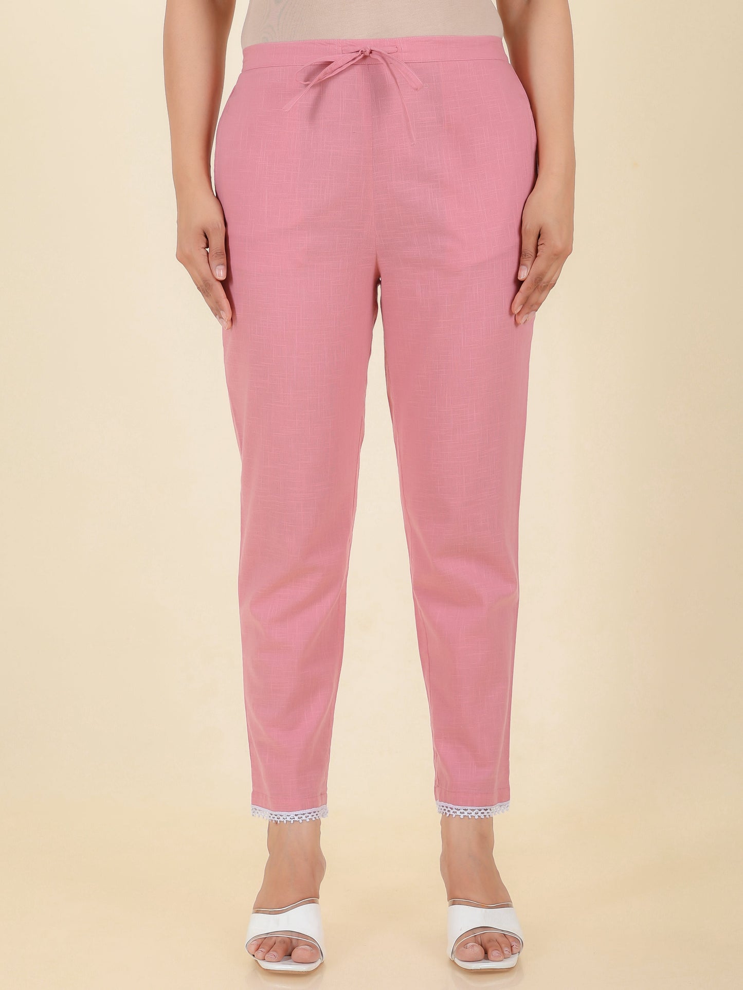 Khadi Cotton Solid Pant