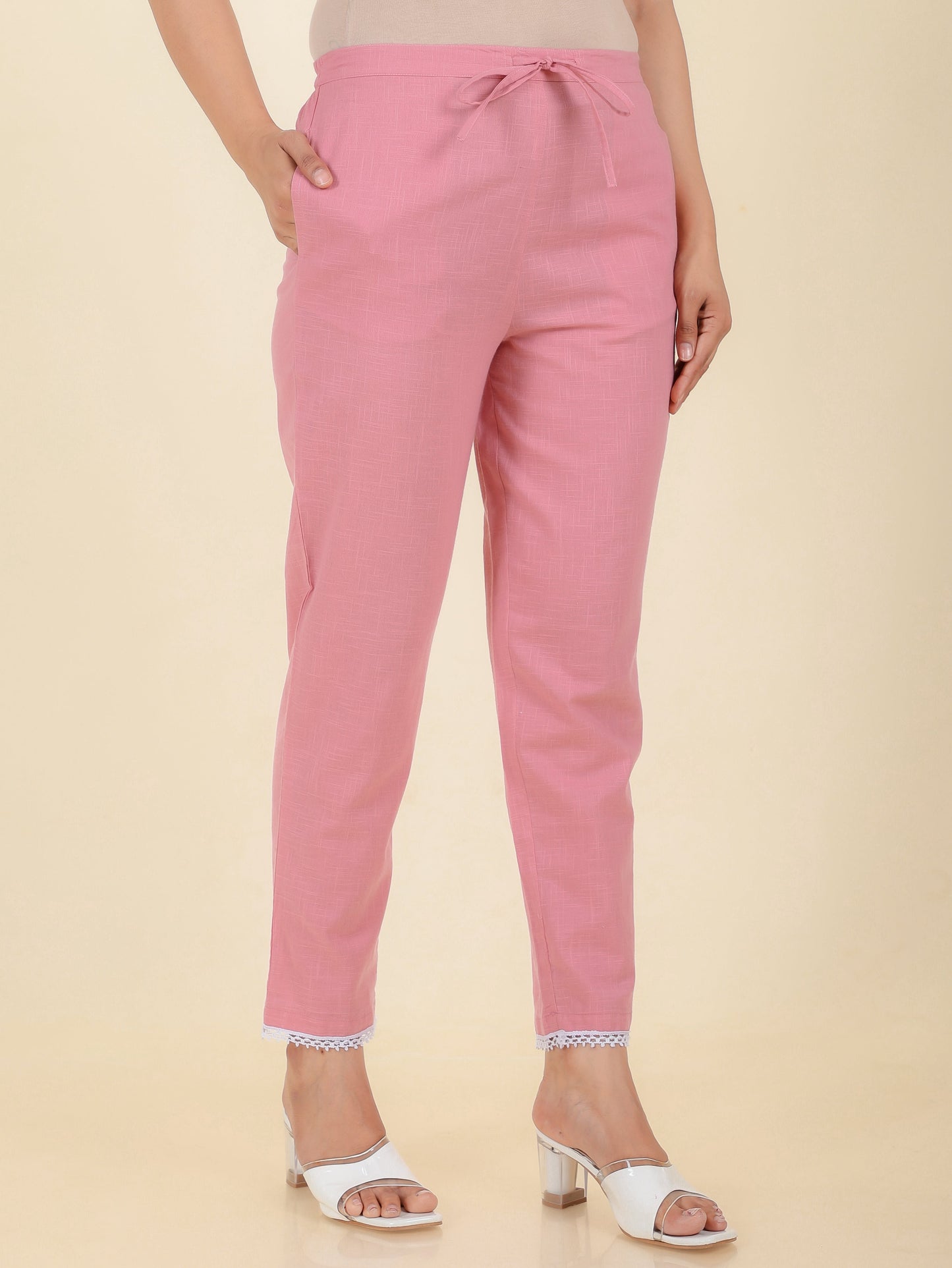 Khadi Cotton Solid Pant