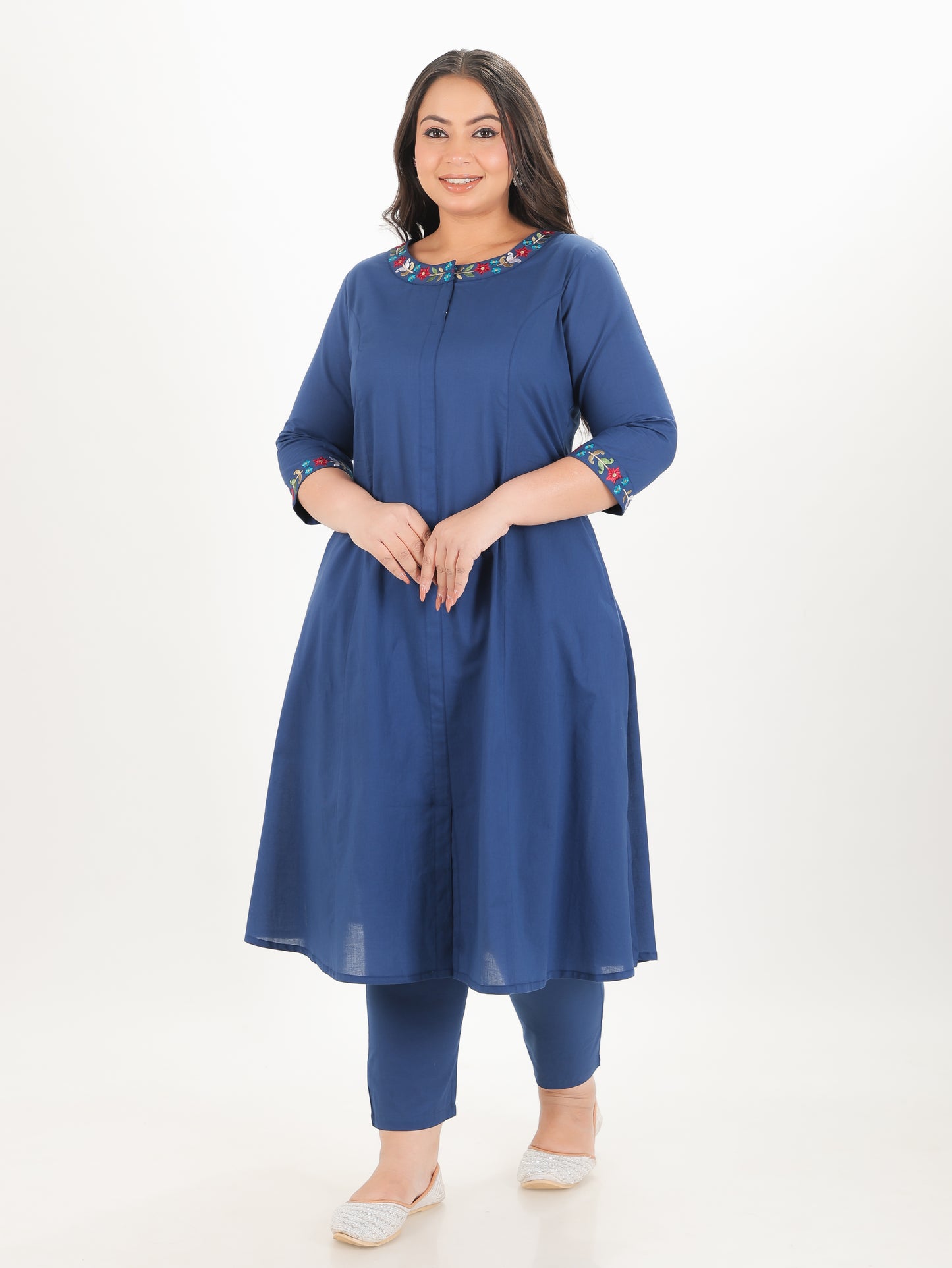 Soft Cotton Solid Kurta