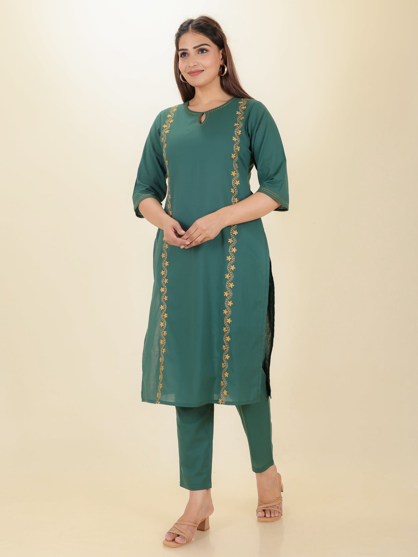 Soft Cotton Solid Kurta