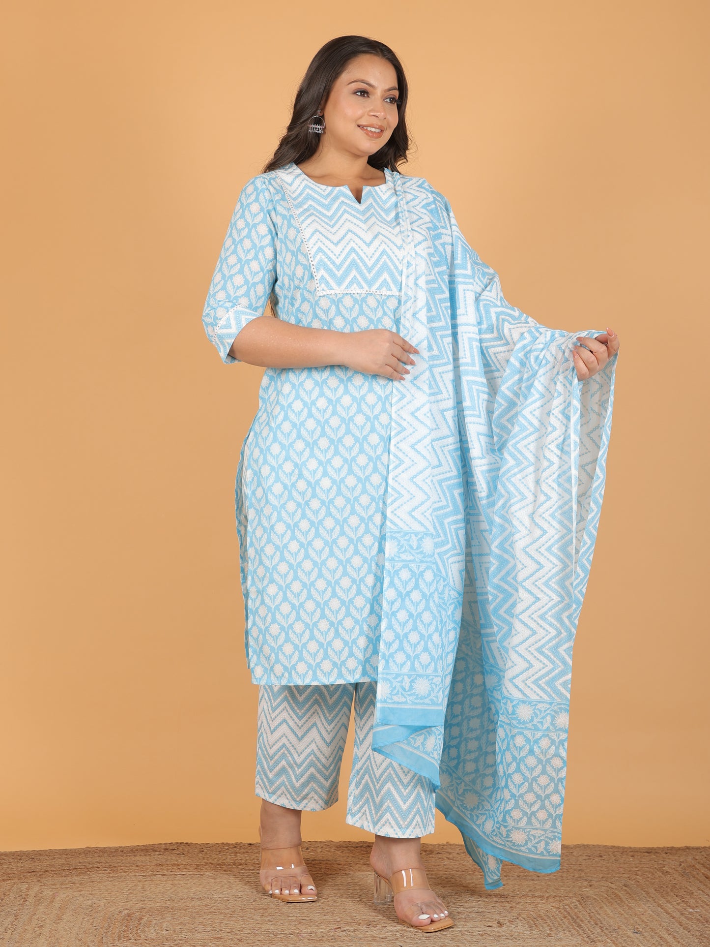 Soft Cotton Butti Kurta