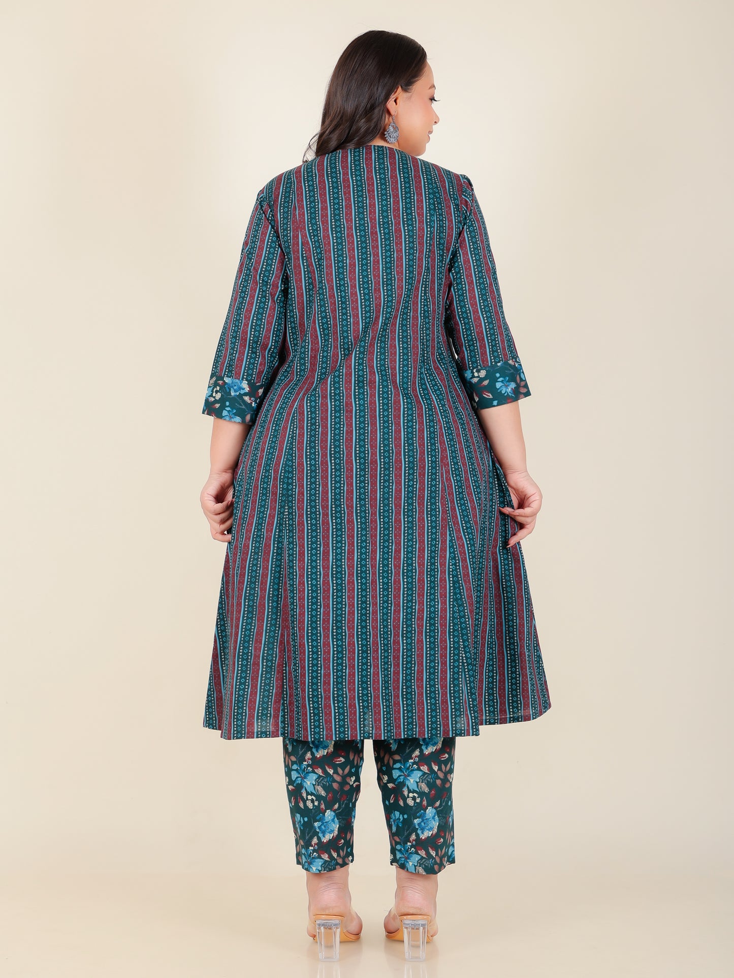 Soft Cotton Bandhani Kurta