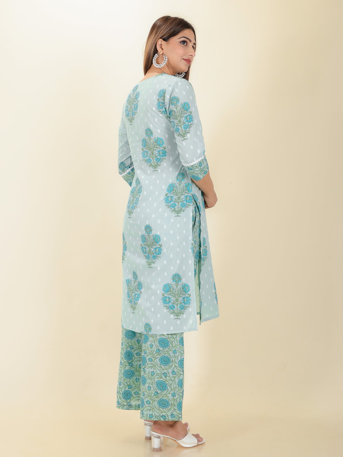 Soft Cotton Butti Kurta