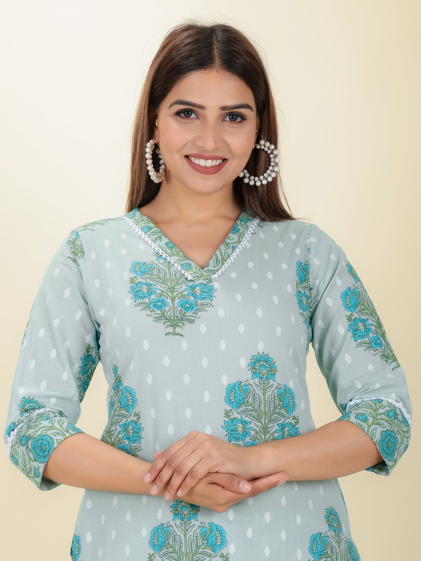 Soft Cotton Butti Kurta