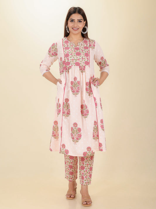 Soft Cotton Butti Kurta