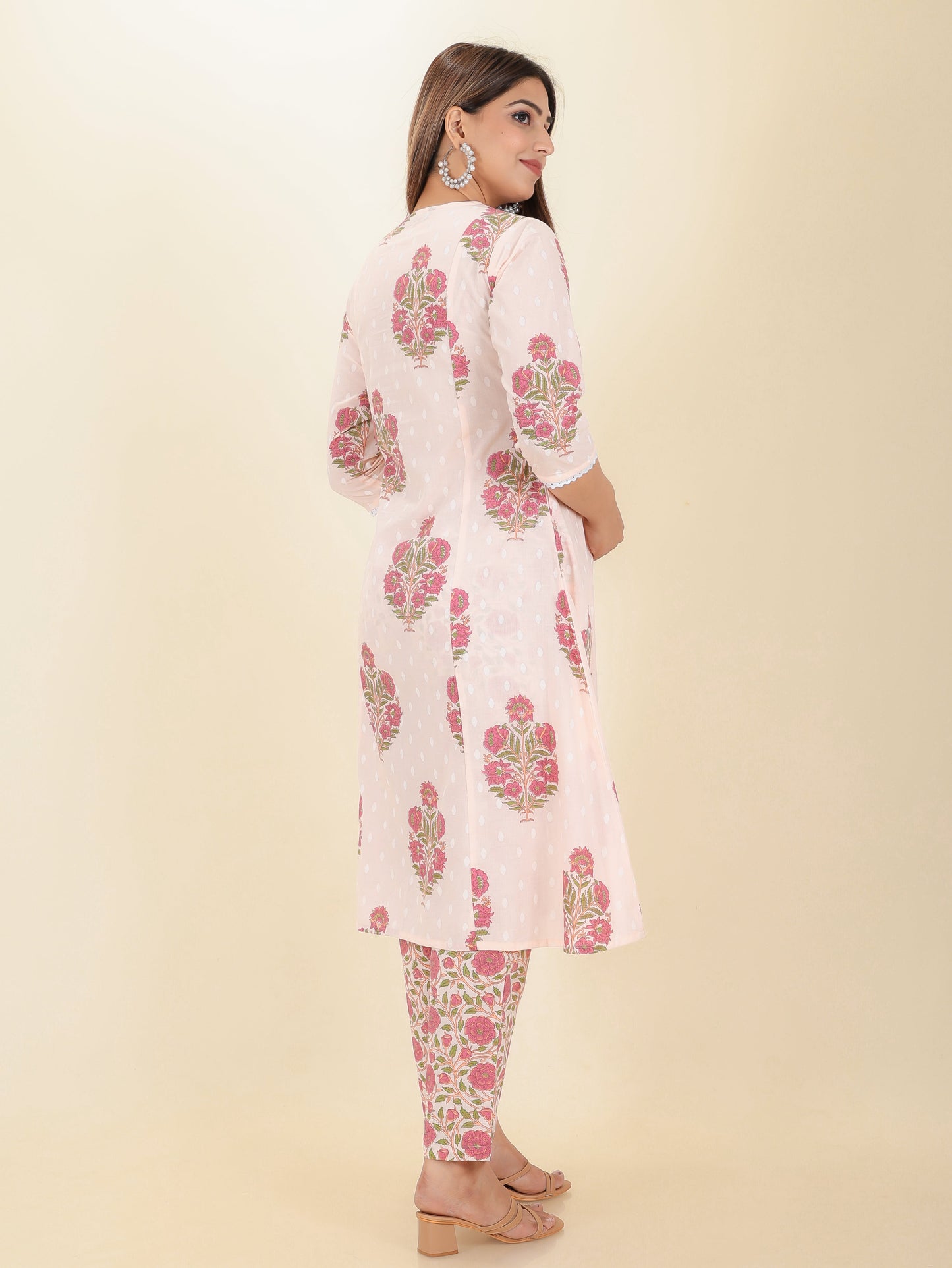 Soft Cotton Butti Kurta