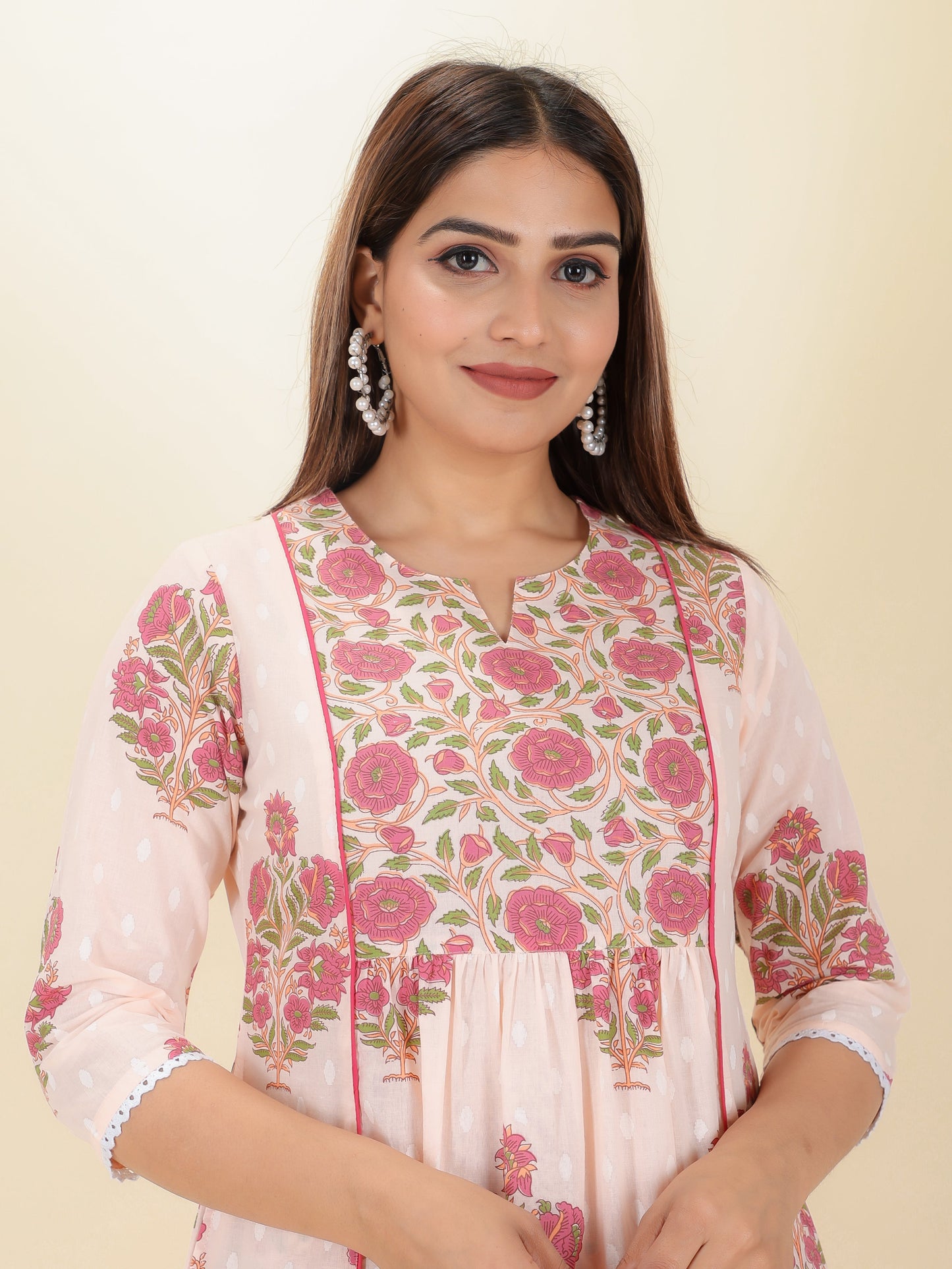 Soft Cotton Butti Kurta