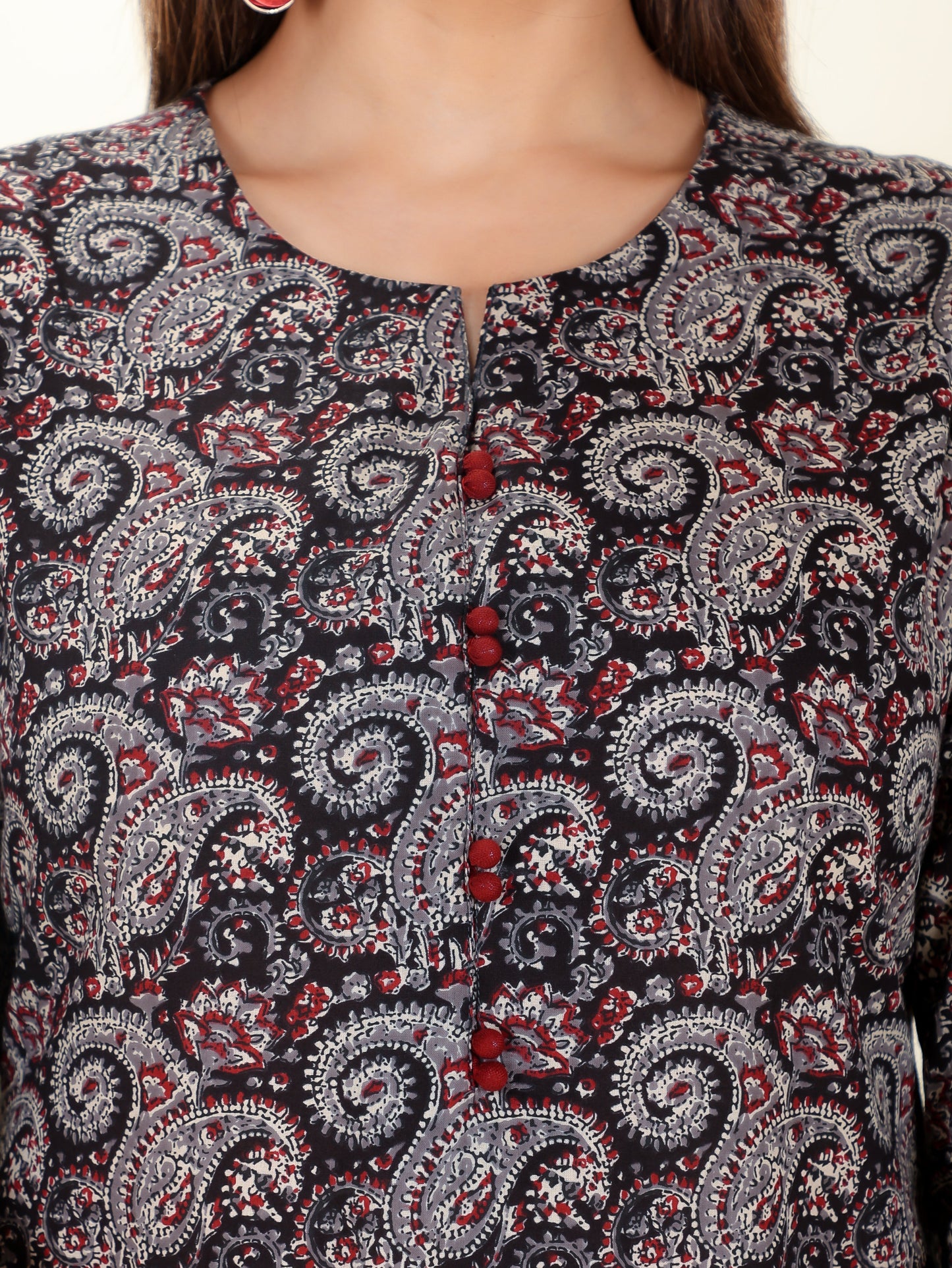 Soft Cotton Paisley Kurta