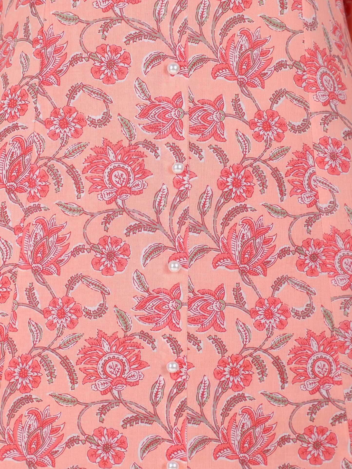 Soft Cotton Floral Kurta