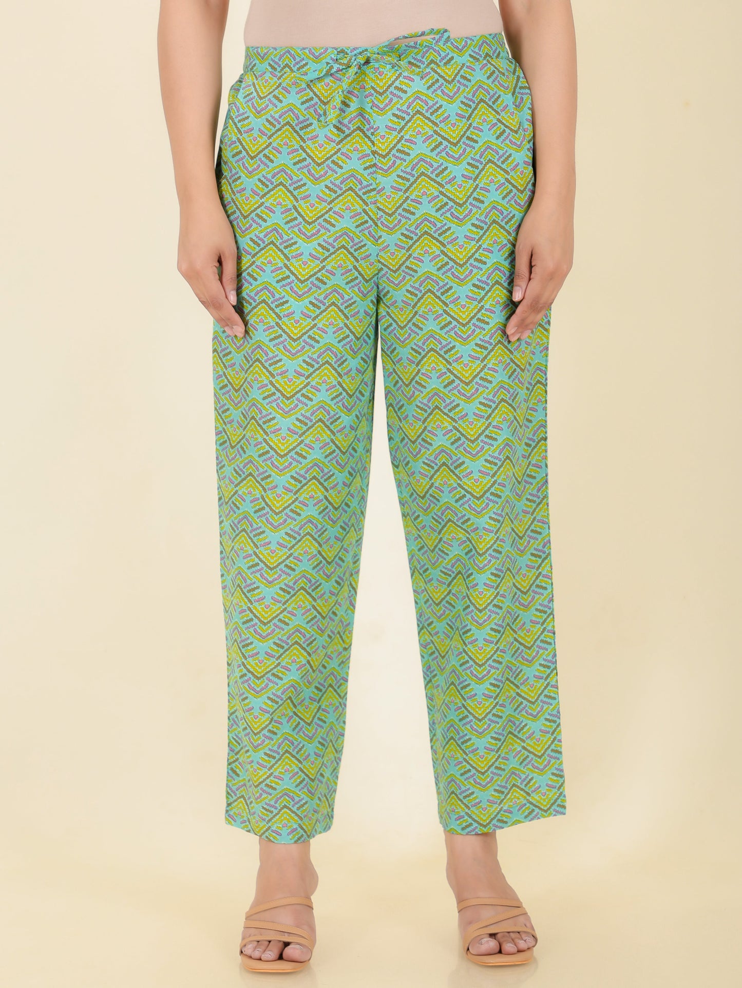 Soft Cotton Chevron Pant